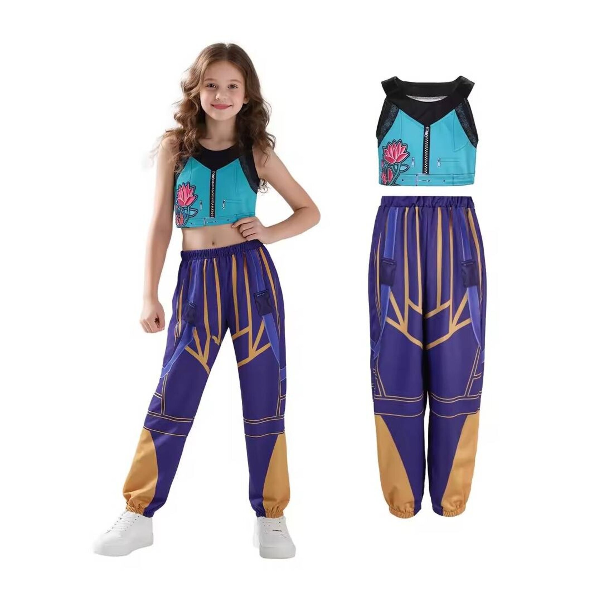 Disfraz Guerreras K-Pop Zoley - Demon Hunters - Traje para Niña Talla 3-12 años - 5