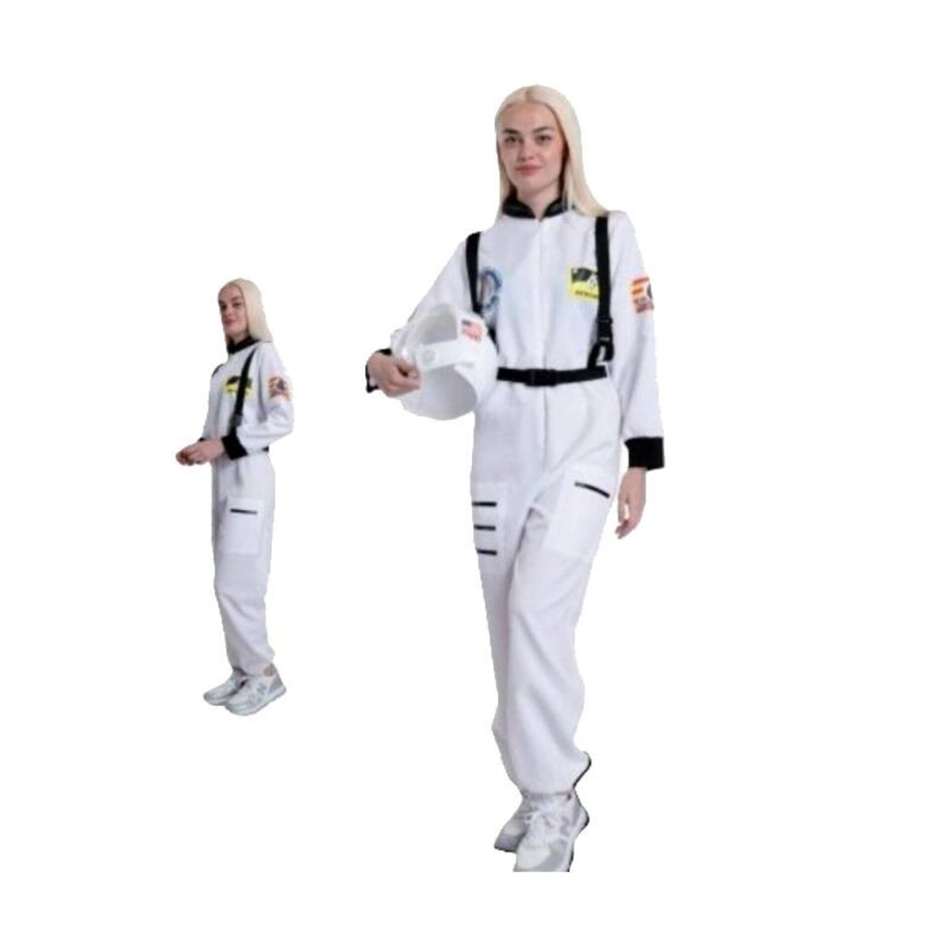 Disfraz Astronauta Mujer Traje Espacial para Adulto Fiesta Halloween Carnaval - 6