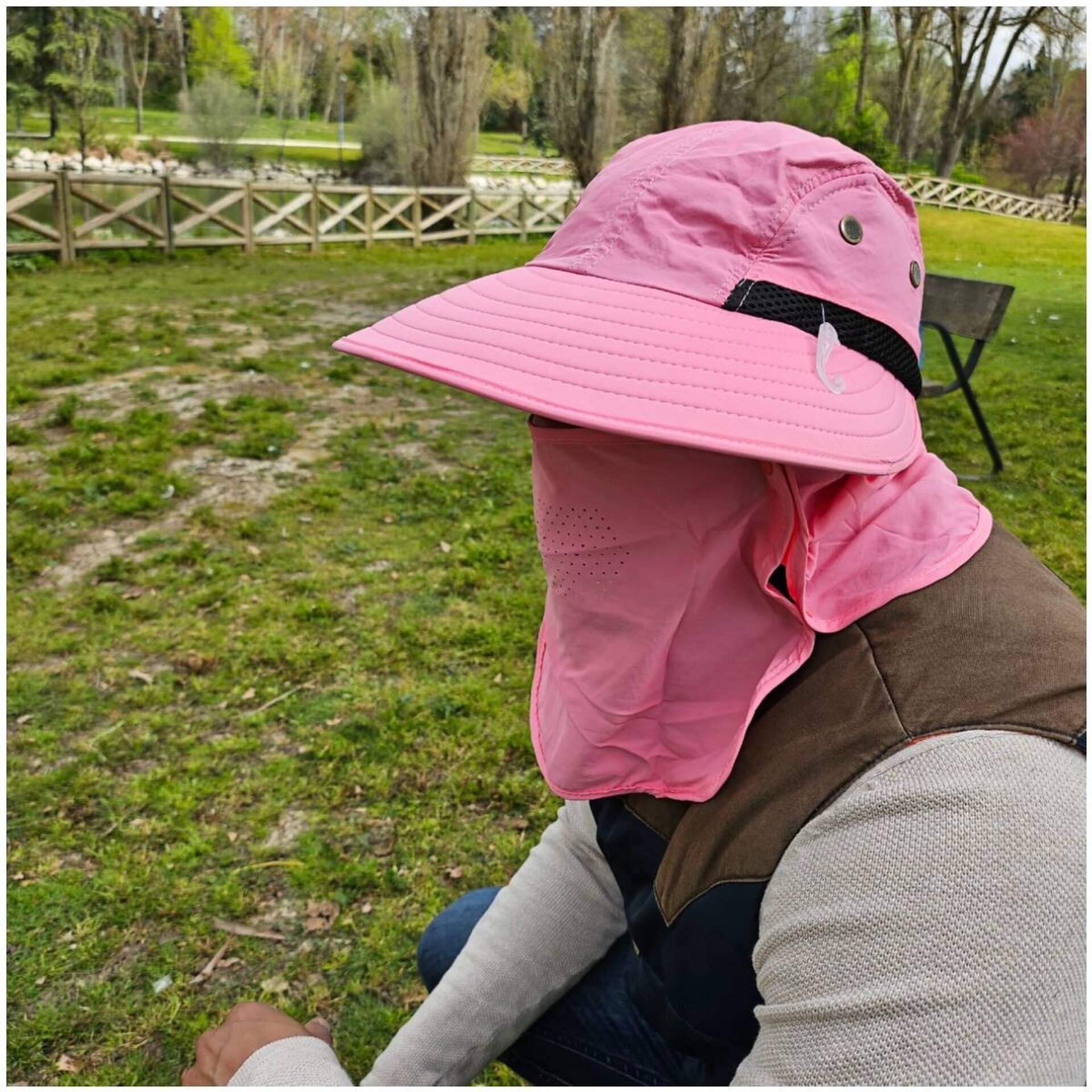 Sombrero de Pescador Desmontable Unisex para Camping Senderismo Montaña Safari - 21