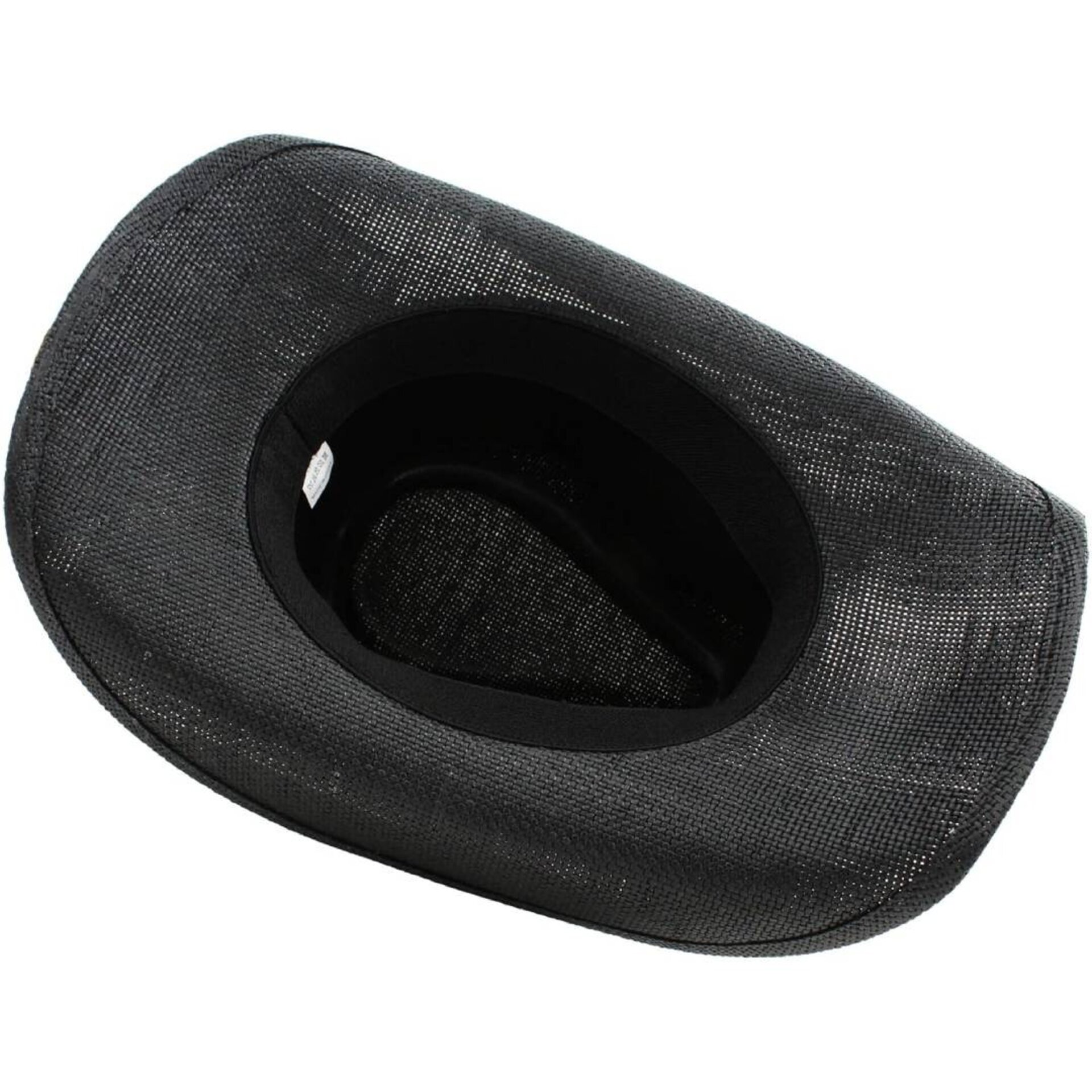 Sombrero Vaquero de Paja Estampado Unisex - Estilo Western Cowboy - Ala Ancha - 7