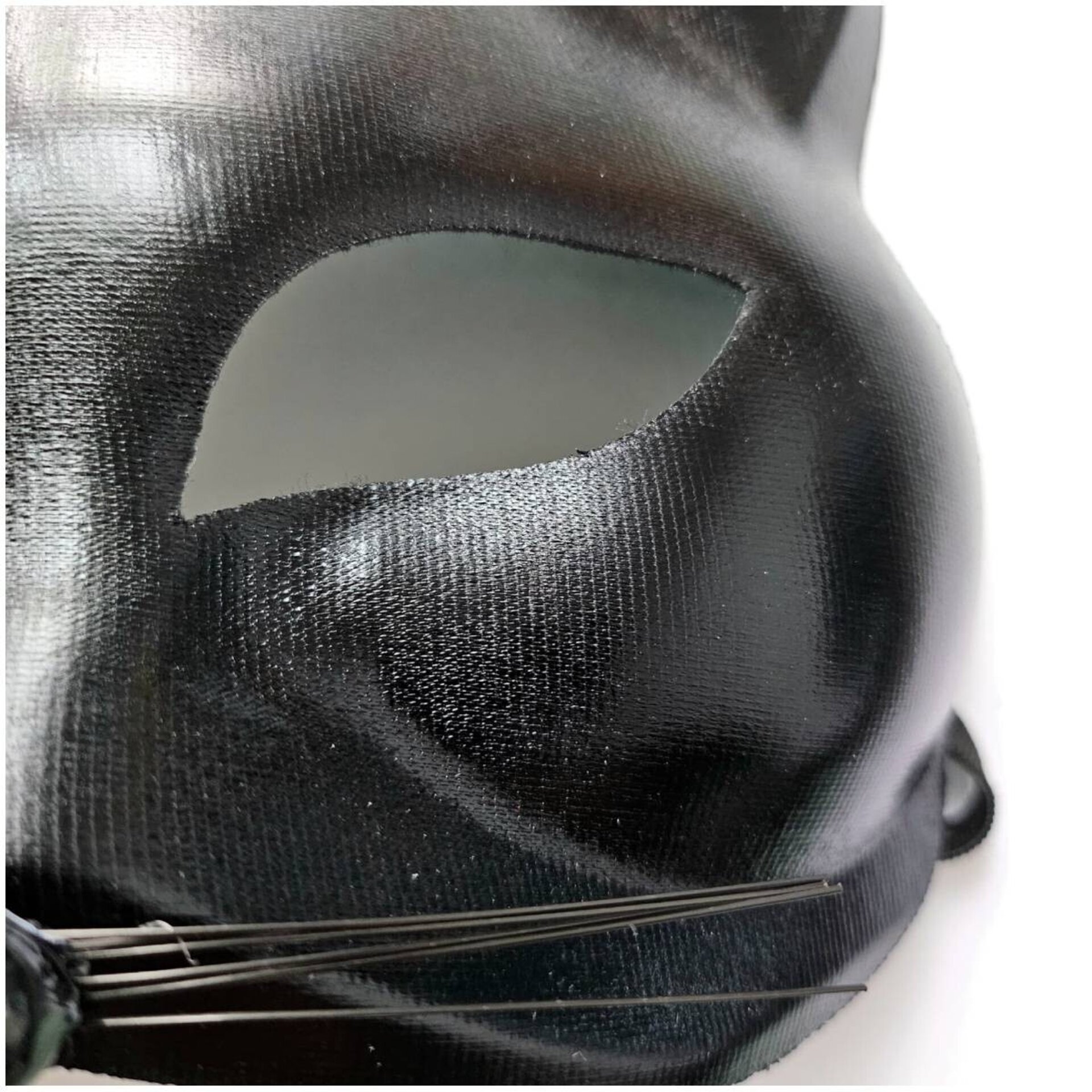 Máscara de Gata Sexy Gato negro Catwoman Talla única Ajustable Mujer - 2