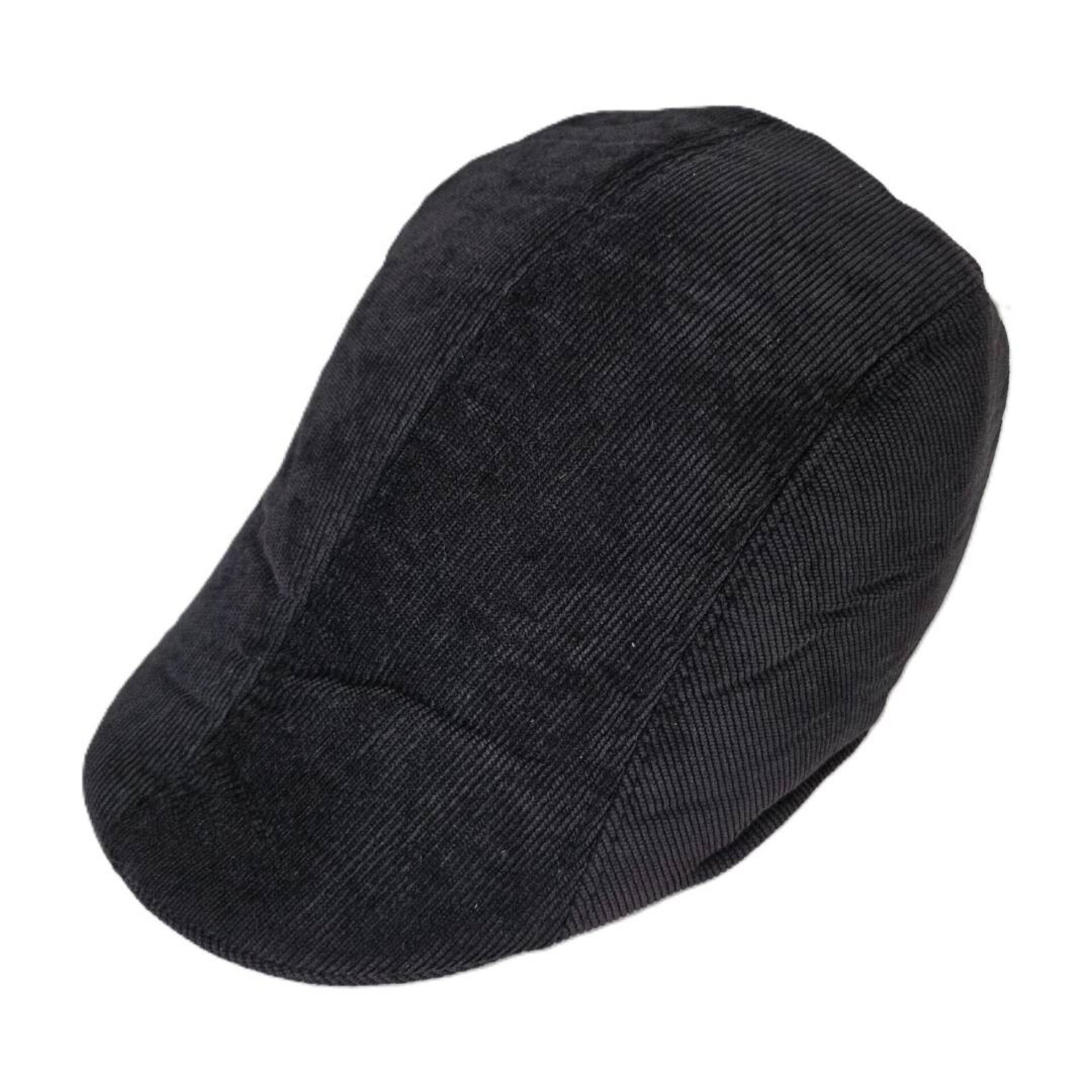 Boina para Hombre | Gorra pana Negro | Estilo Británico | Adulo Talla 58-59CM - 4