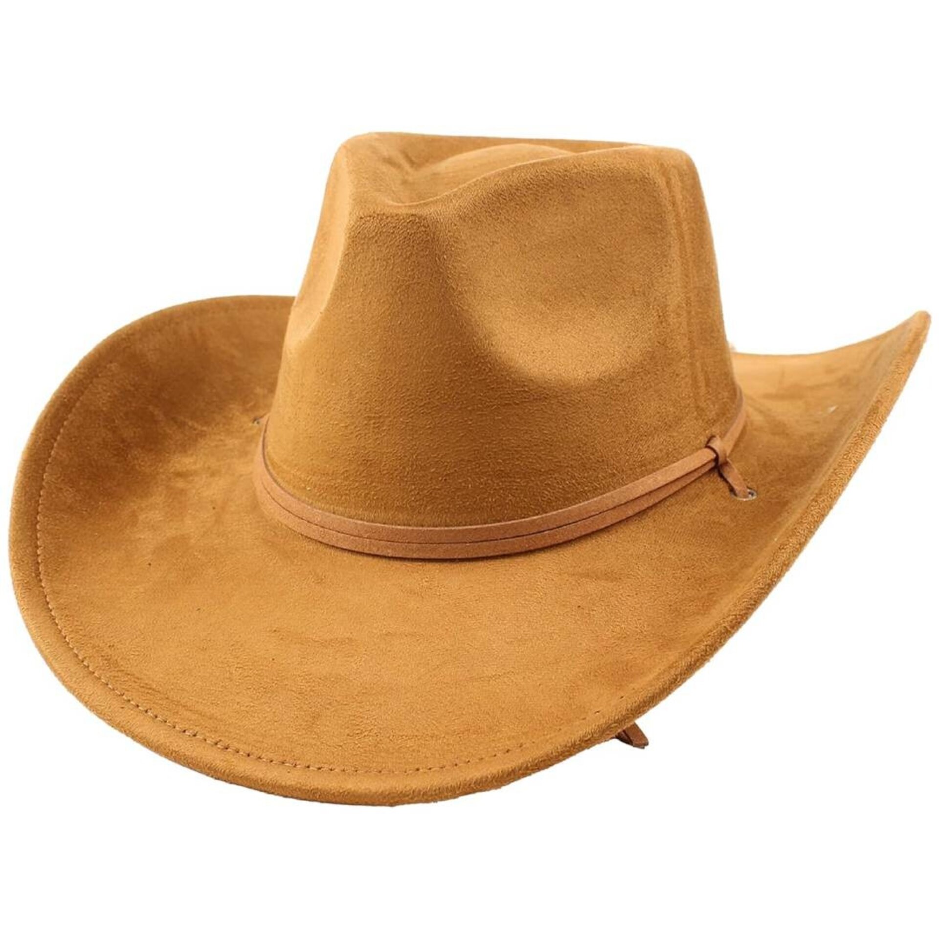 Sombrero Cowboy Western Original Rodeo Baile Vaquero Country caqui Hombre Mujer - 1