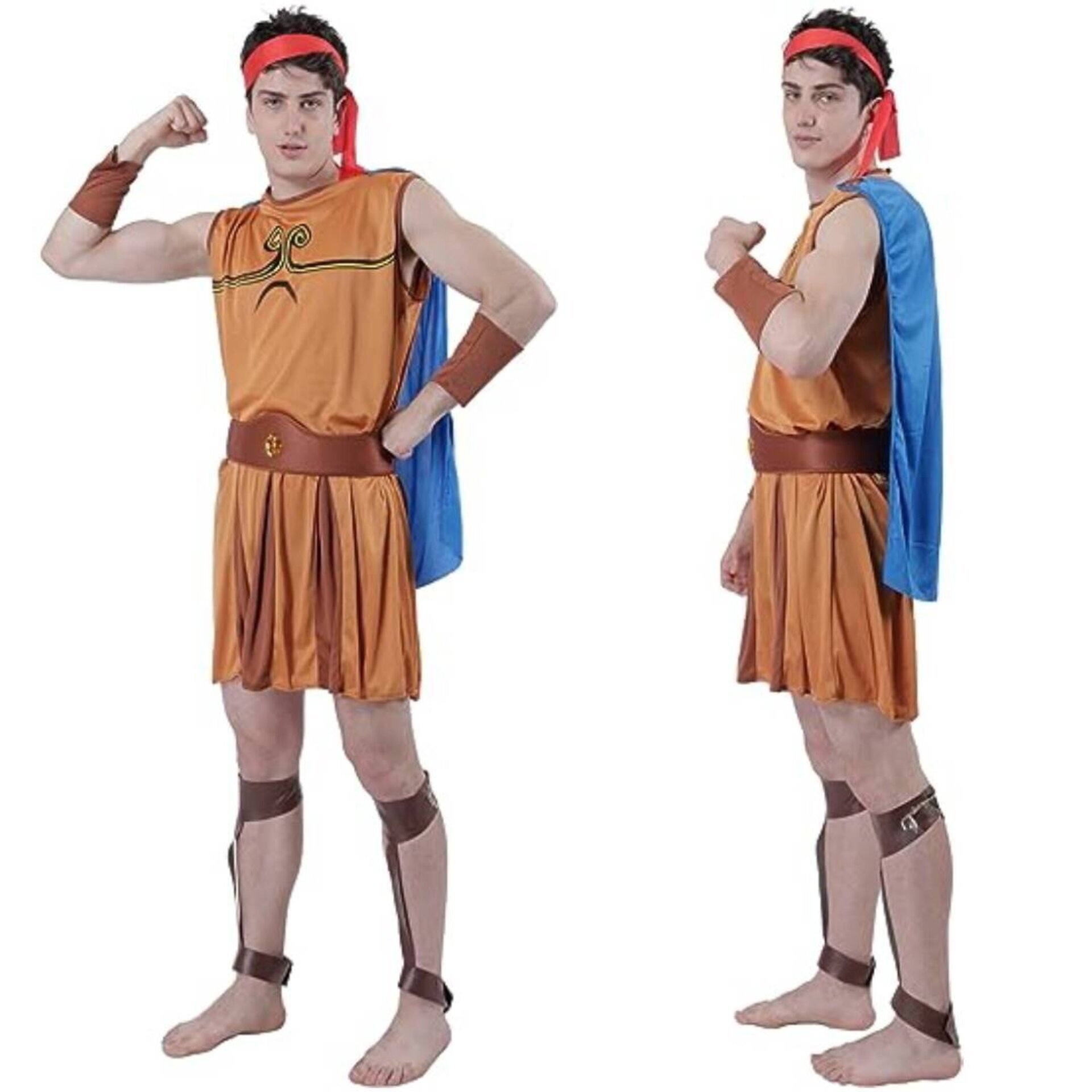 Disfraz Dios de la Fuerza Hércules Guerrero Romano Griego para Adulto Hombre - 2