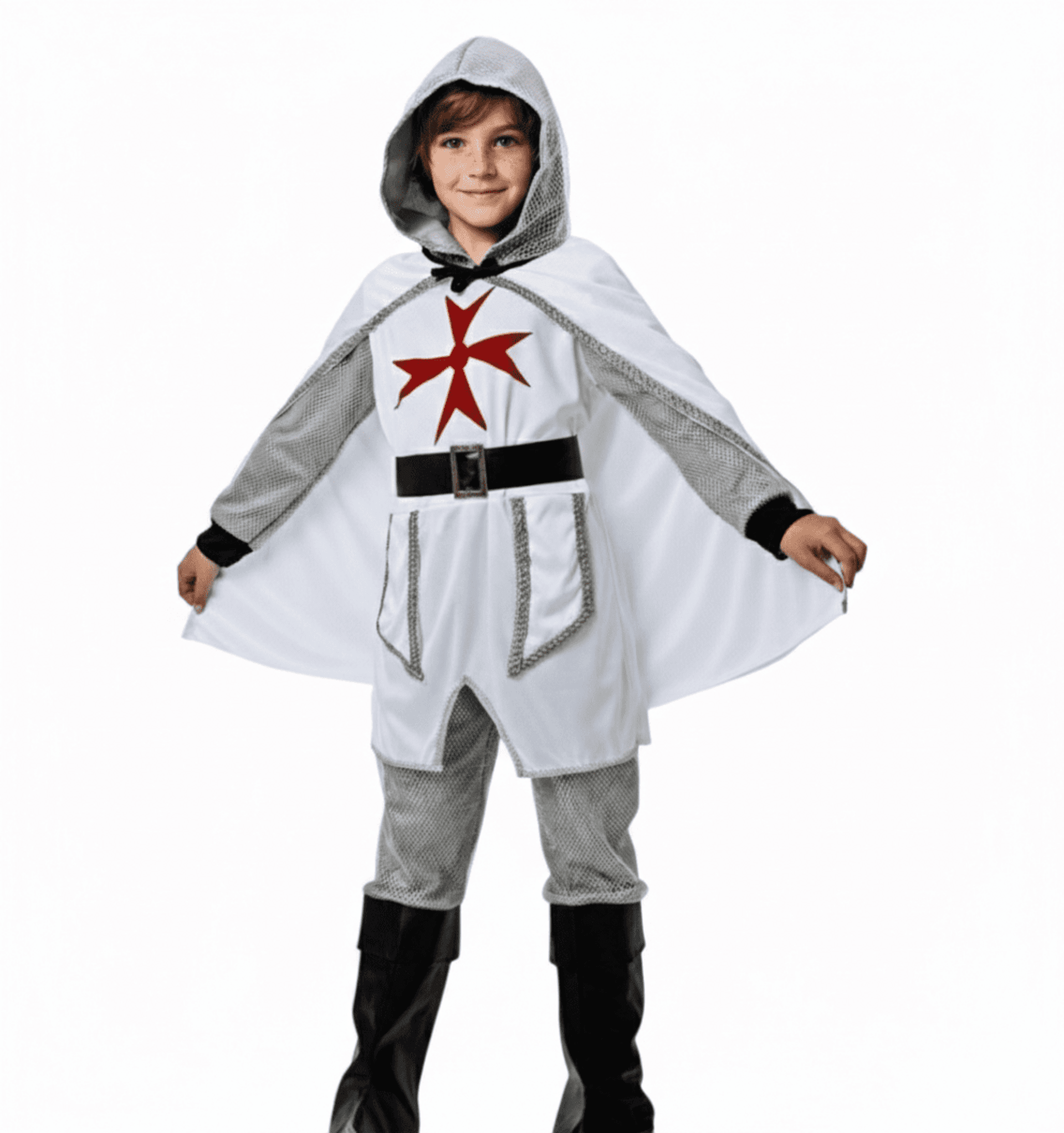 Disfraz de Caballero para Niño - Traje Completo Guerrero Medieval - 4