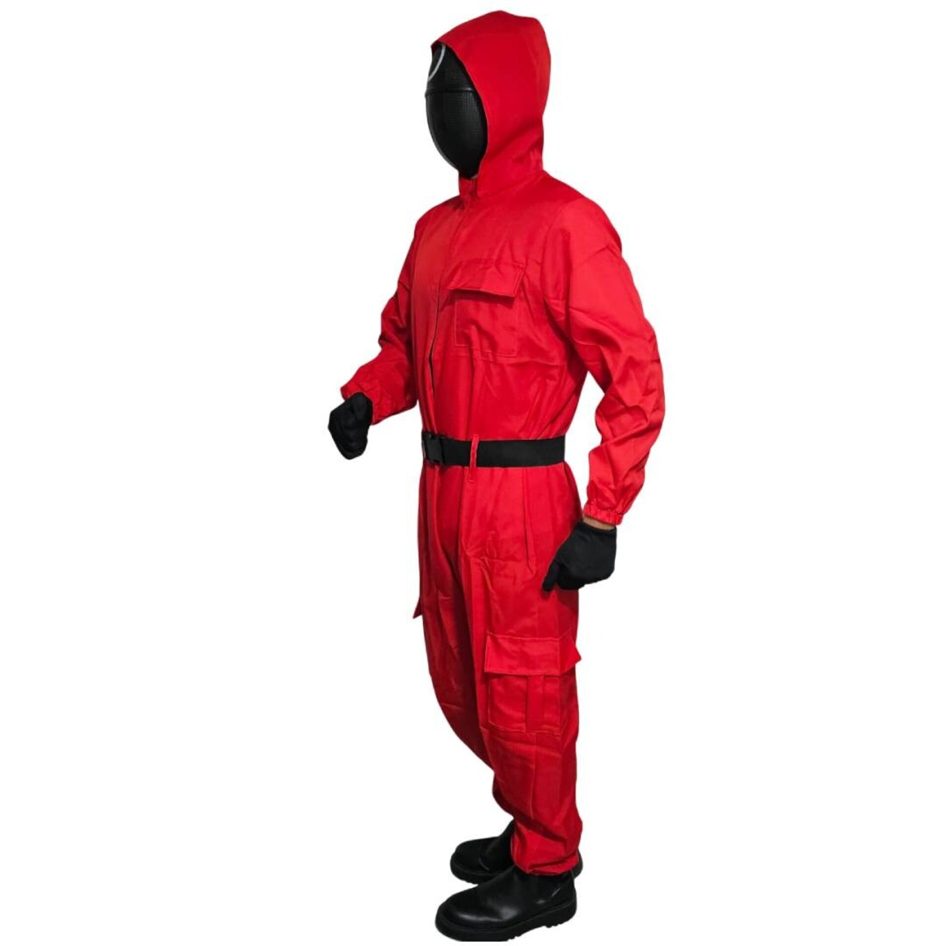 Disfraz Juego del calamar Guardia Soldado Enmascarado Circulo Squid Game Adulto - 5