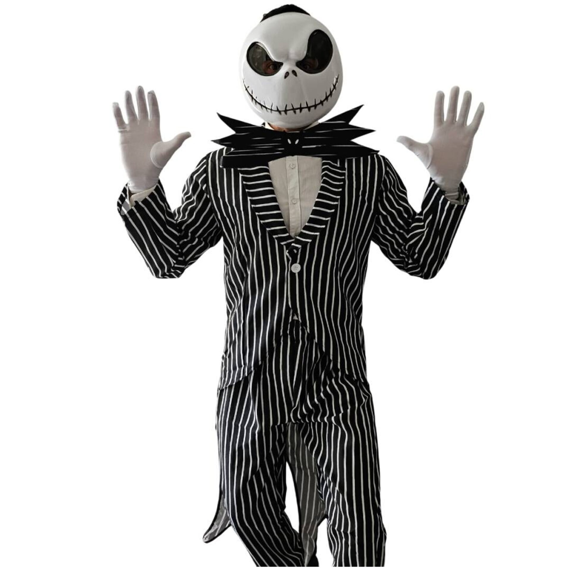 Disfraz Jack Skellington Traje Rey Calabaza Skeleto Pesadilla antes de Navidad - 5