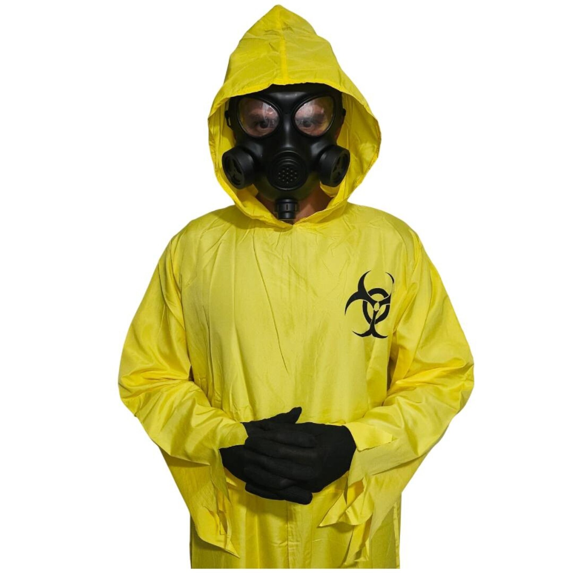 Disfraz Peligro Biológico Adulto | Halloween, Fiesta Temática | Máscara Antigás - 6