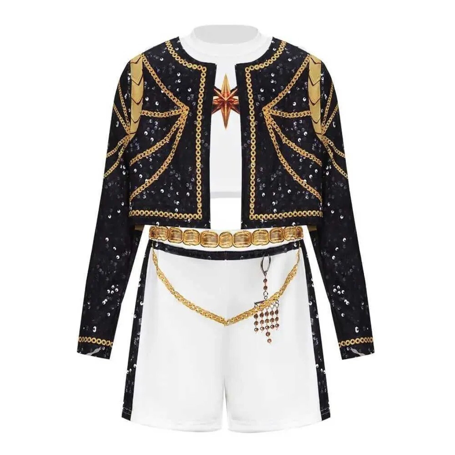 Disfraz K-pop - Demon Hunters - Traje Rumi, Mira y Zoey - Talla 4-12 años - 5