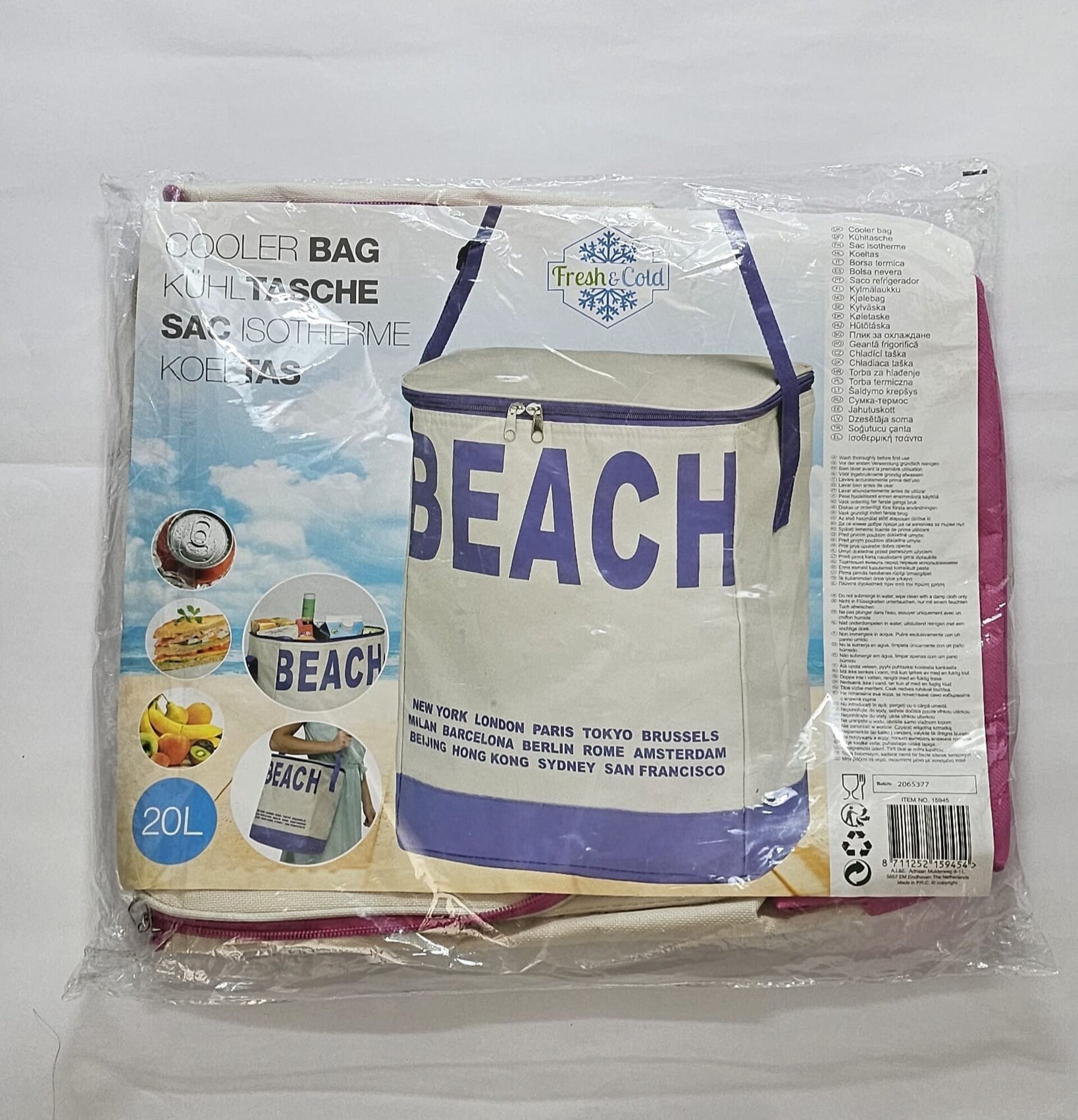 Bolsa Nevera Portátil Bolso Bandolera Refrigeradora - 8