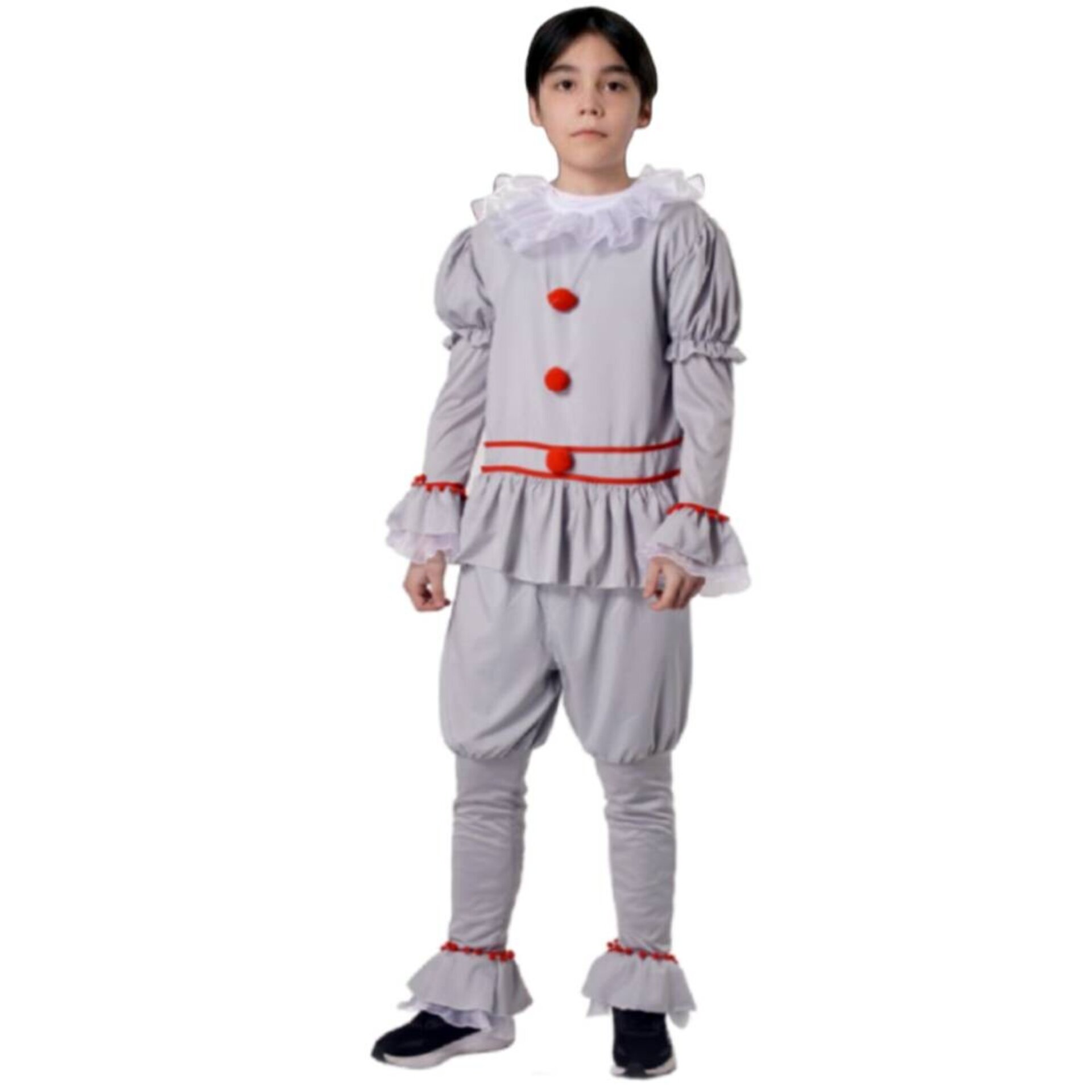Disfraz Payaso del Terror para Niños y Niñas - Estilo IT Pennywise - 1