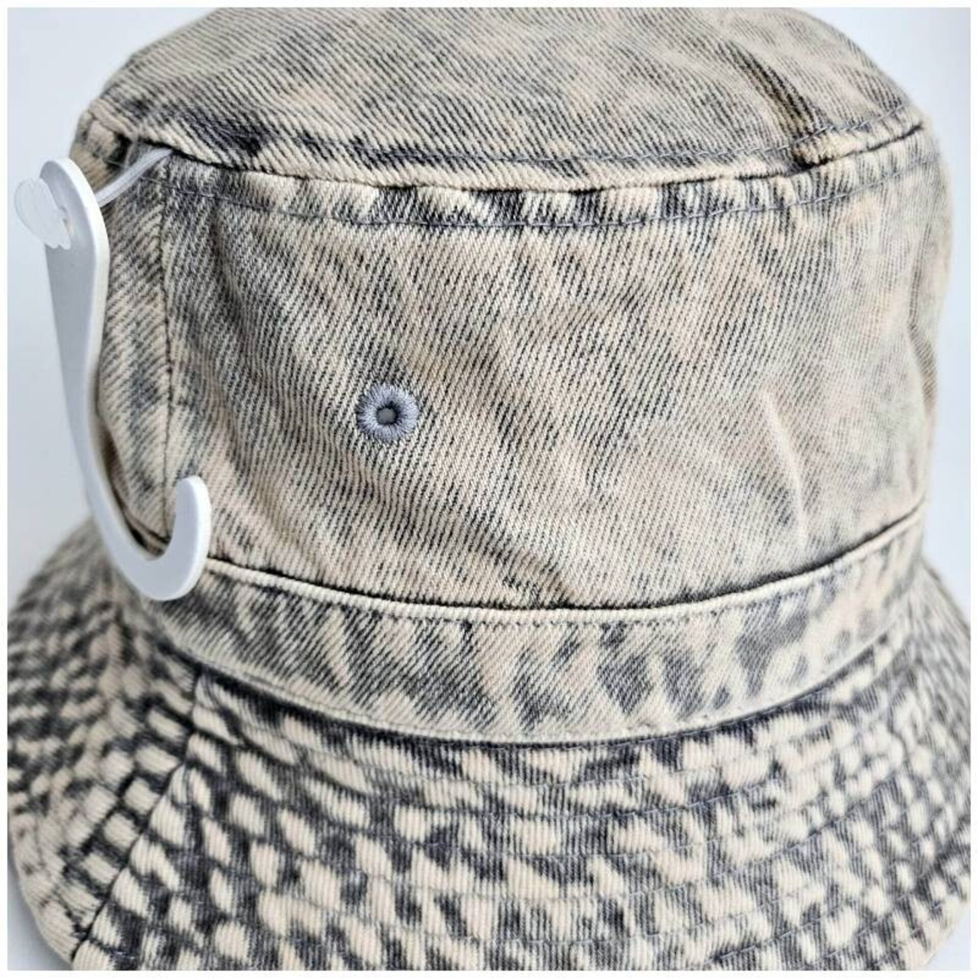 Sombrero Pescador Bucket Hat Gorro Jean Denim Vintage Unisex Urbano Adulto - 6
