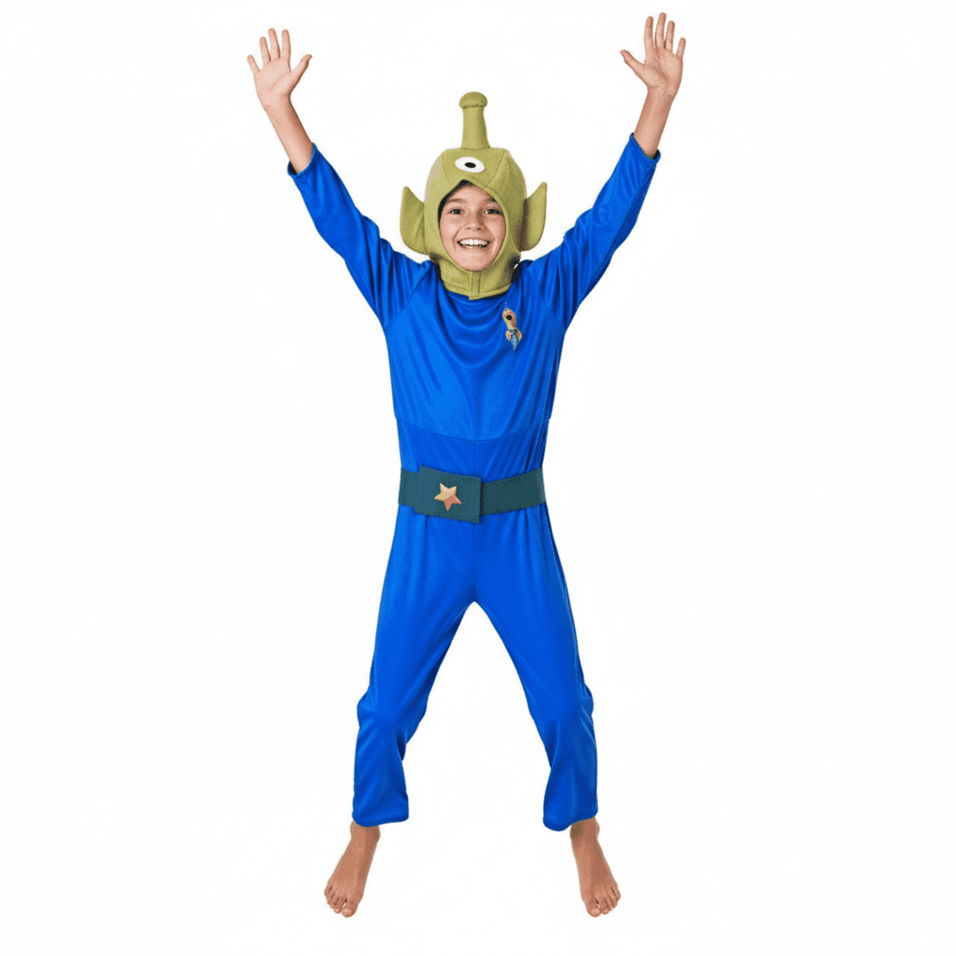 Disfraz de Marciano Galáctico para Niños - Traje de Alienígena Azul | Carnaval - 3