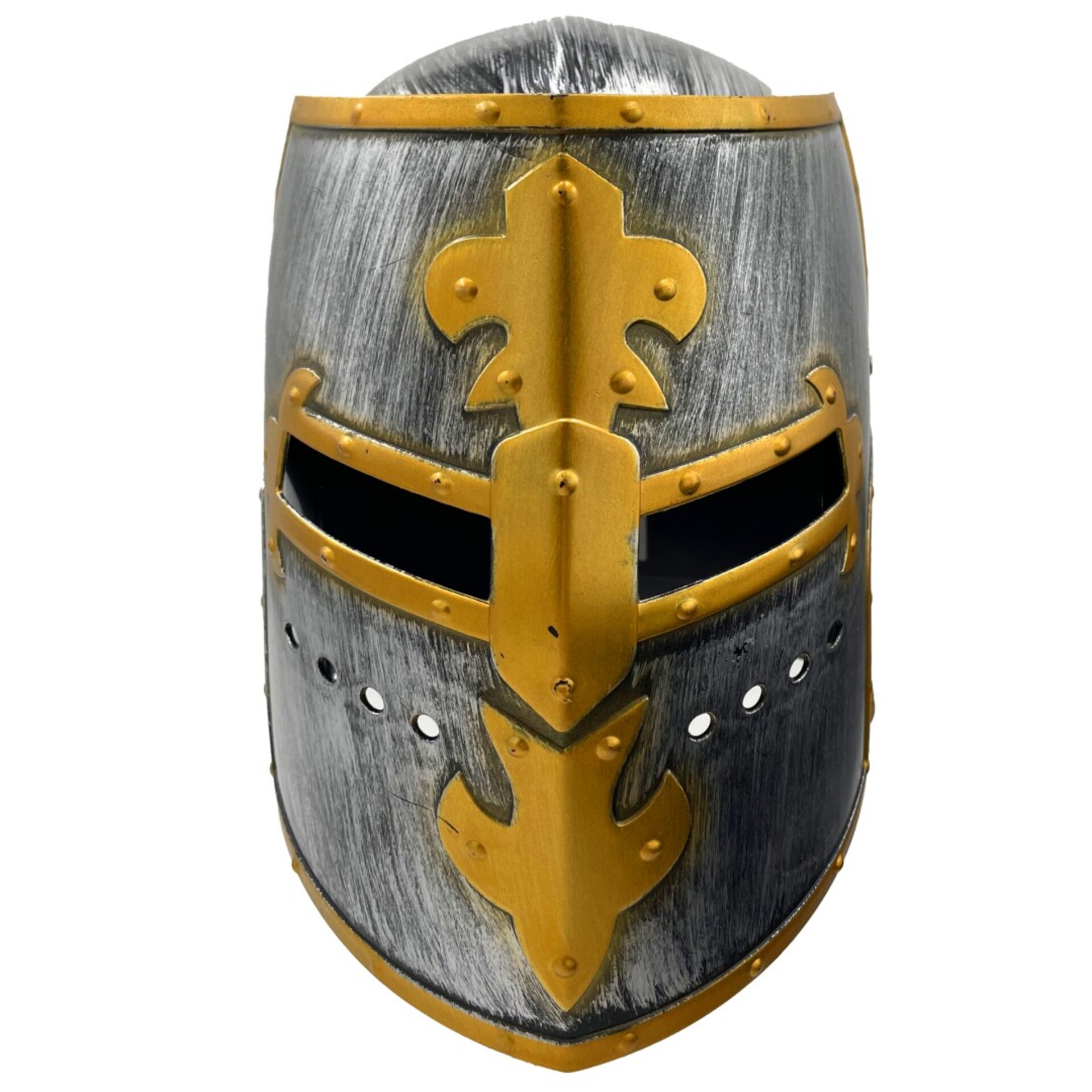 Casco Medieval para disfraz de Gladiador Guerrero Espartano Talla única Adulto - 2