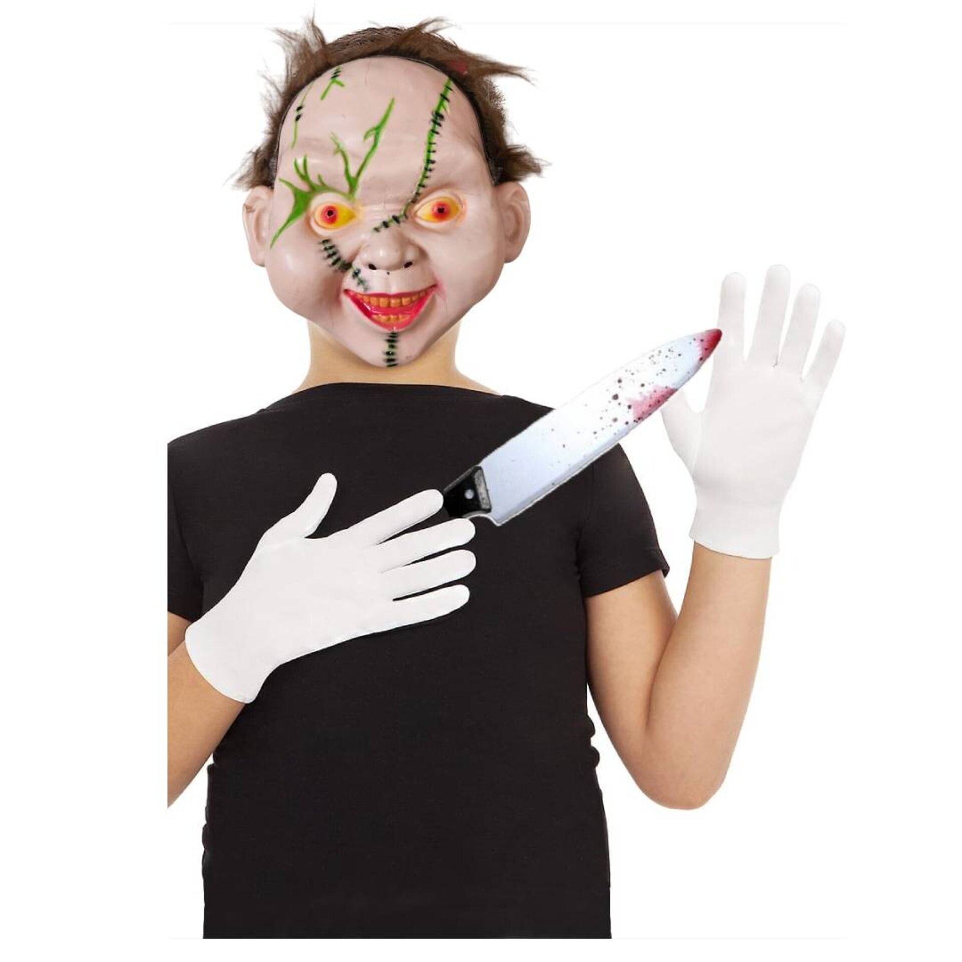Set Completo de Chucky Muñeco Diabólico | Disfraz de Terror Halloween CarnavaL - 1