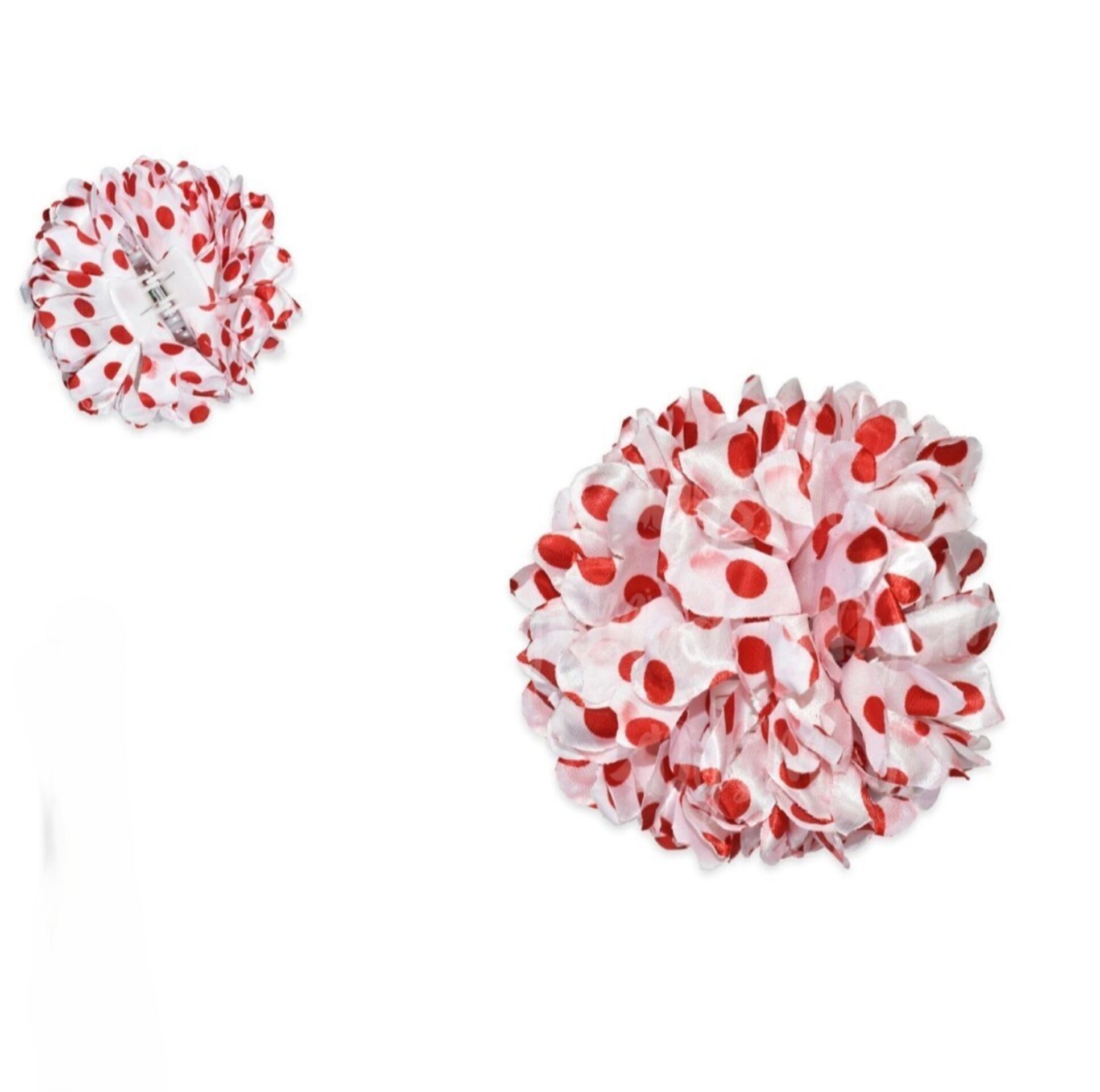 Vestido Flamenca Niña Traje Sevillana con Peineta y Flor | Disfraz Andaluza - 4