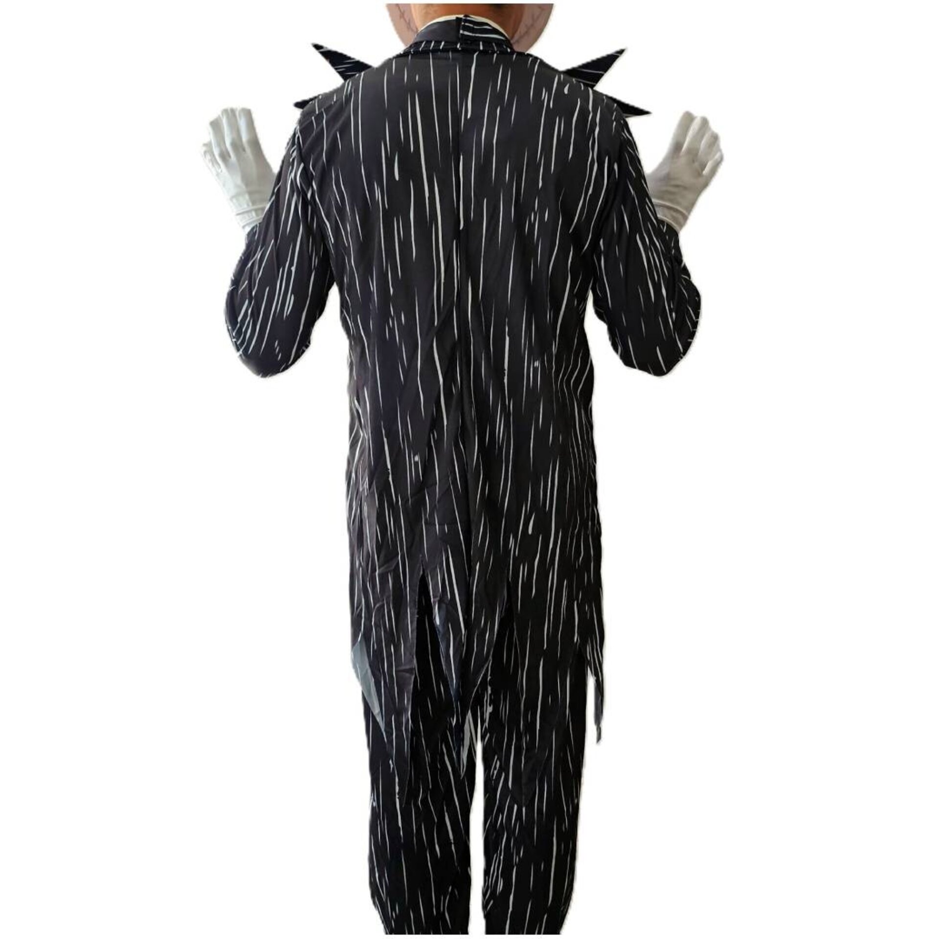 Disfraz Jack Skellington Traje Rey Calabaza Skeleto Pesadilla antes de Navidad - 6