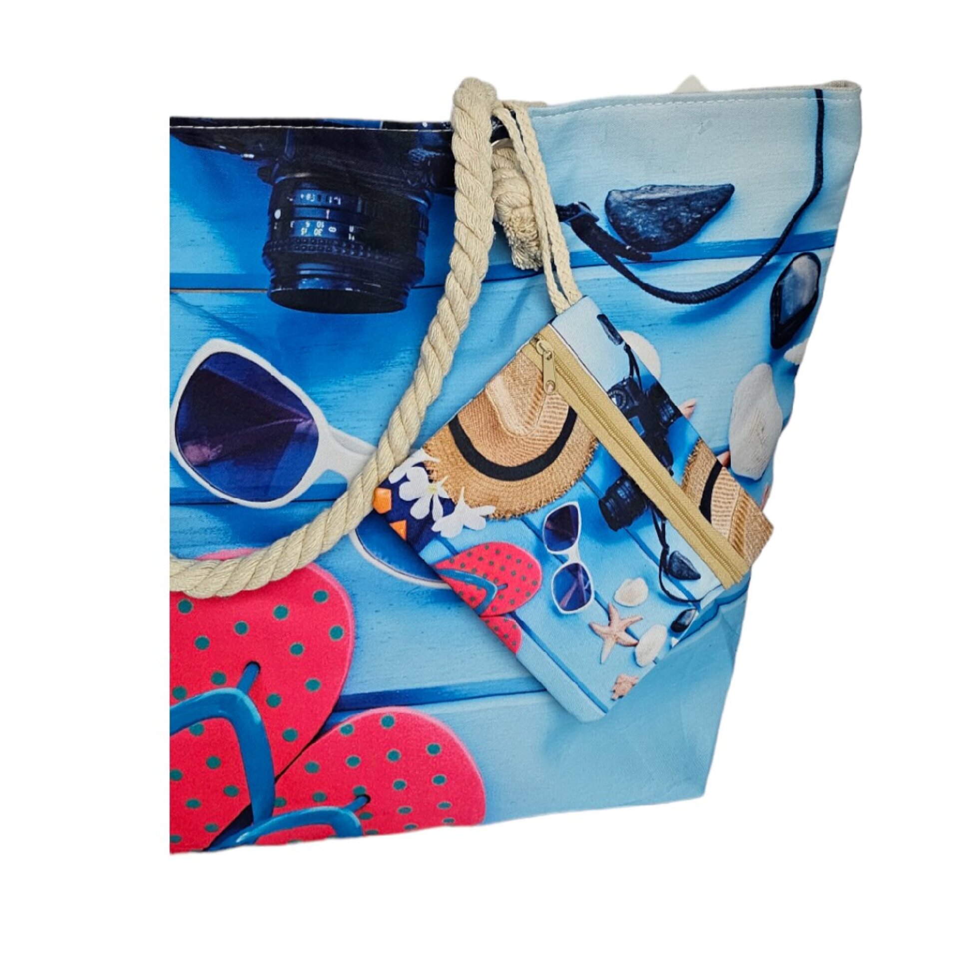 Bolso Grande para Mujer Doble asa de playa piscina verano - 5