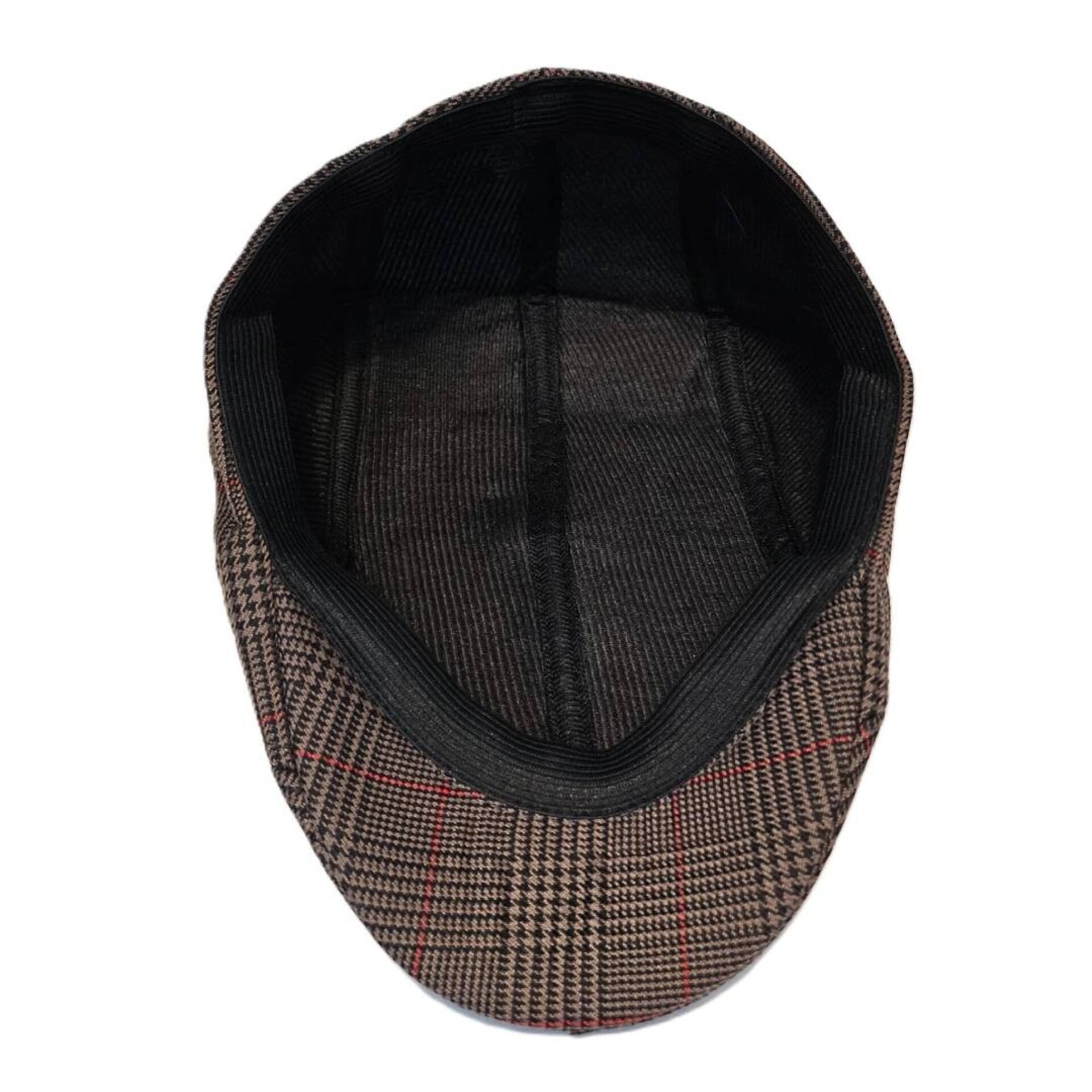 Boina Inglesa Hombre | Flat Cap Newsboy | Talla Única Ajustable - 3
