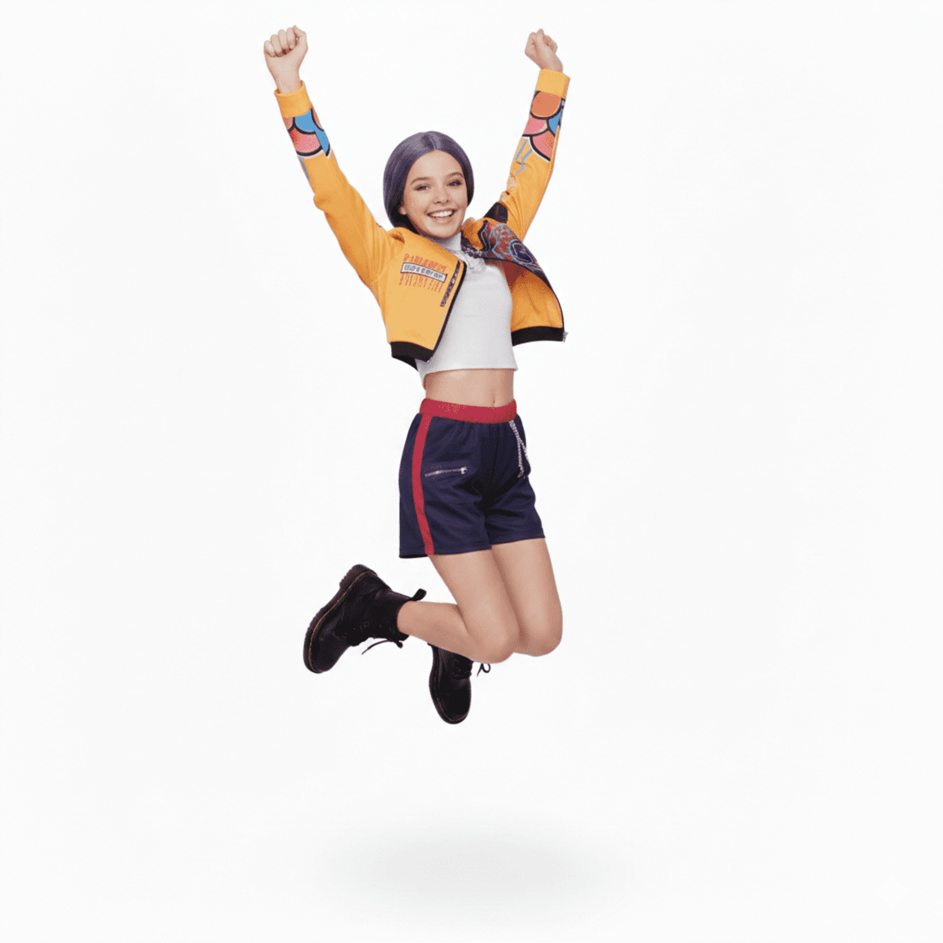 Disfraz de Estrella Pop Niñas: Conjunto Urban Dance Estilo Idol, K-Pop 4-12 Años - 1