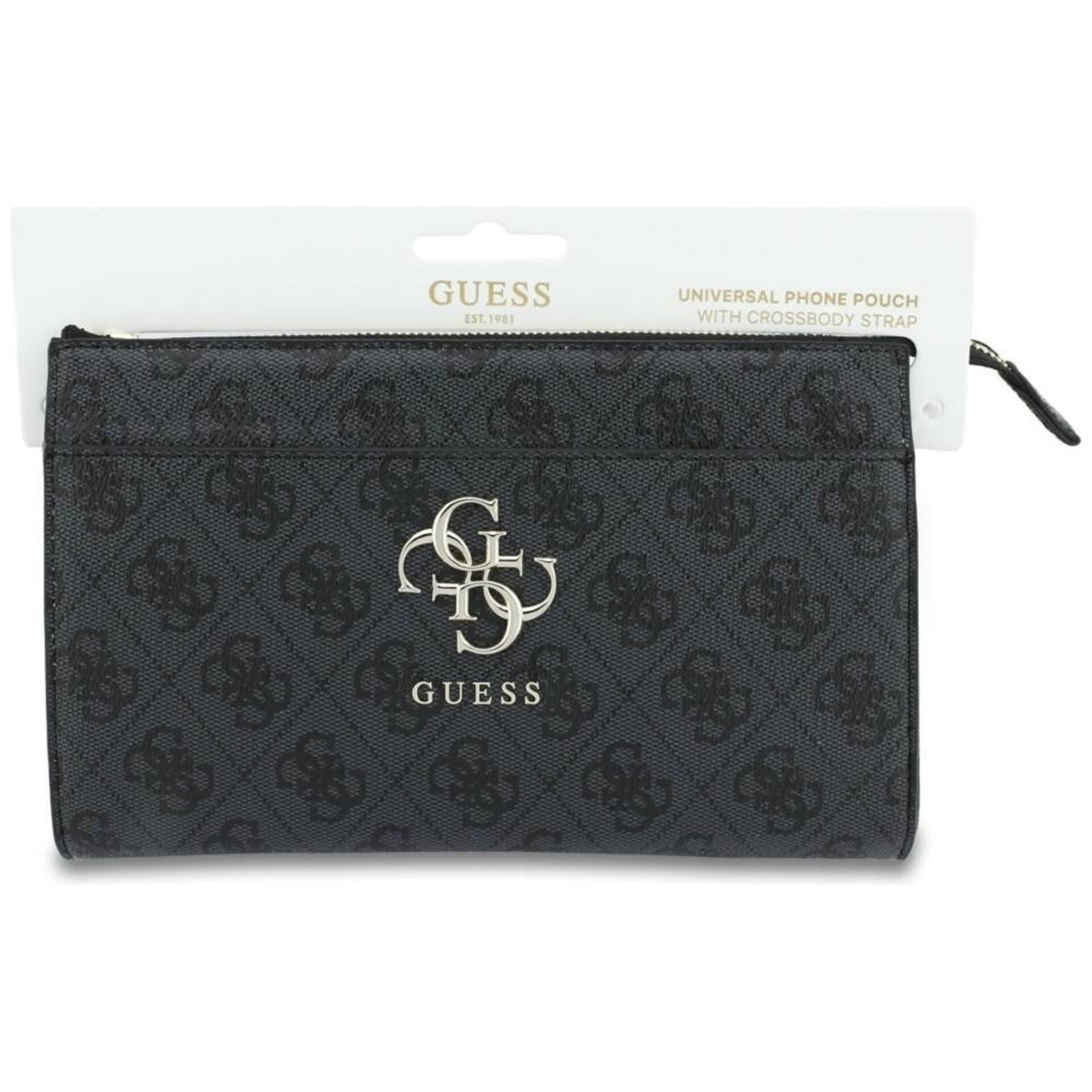 Bolso de mano 4G con Logo Grande para Teléfono Bandolera Guess color negro - 7