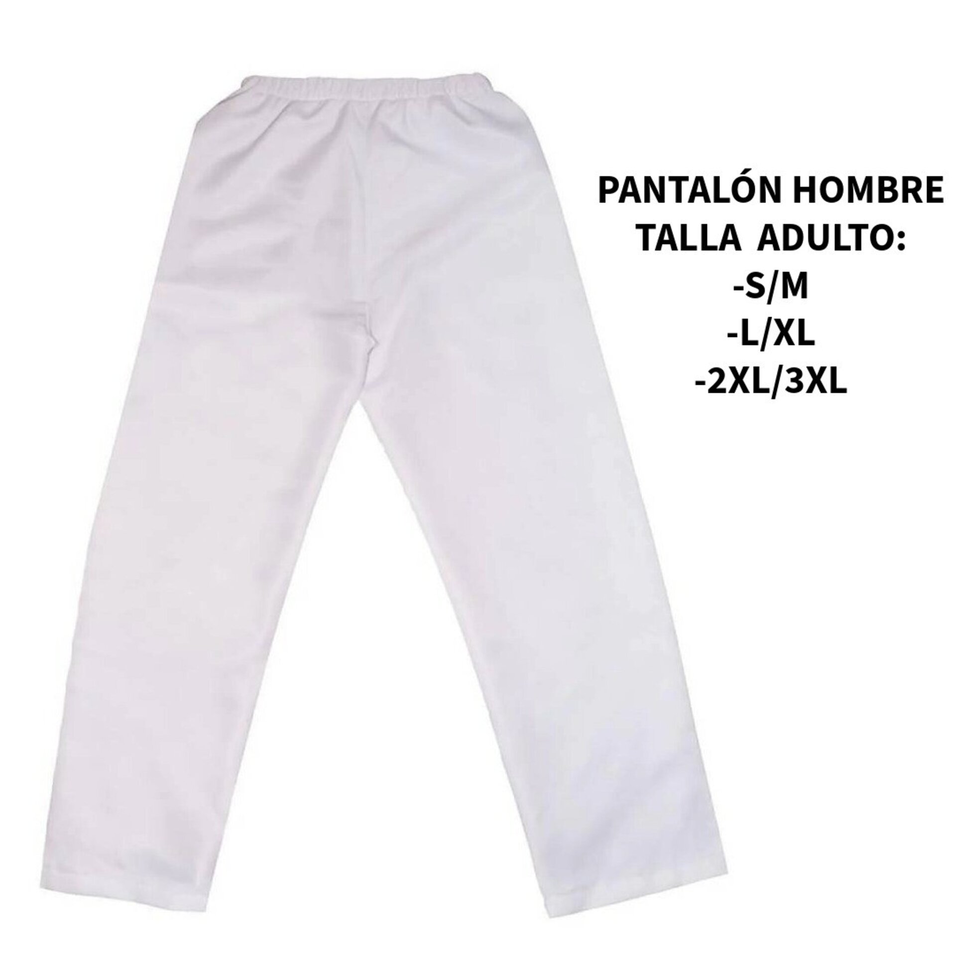 Traje San Fermín Adulto: Pantalón Blanco Ajustable + Faja Roja (200cm) + Pañuelo - 8