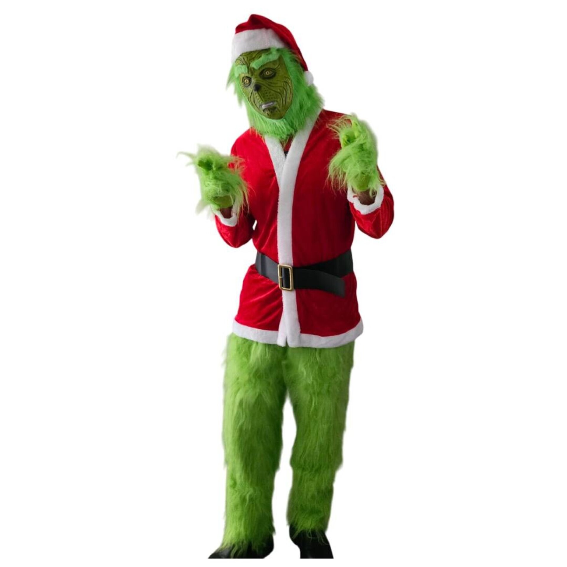 Disfraz El Grinch Monte Crumpit Traje Navidad Hombre Adulto - 4