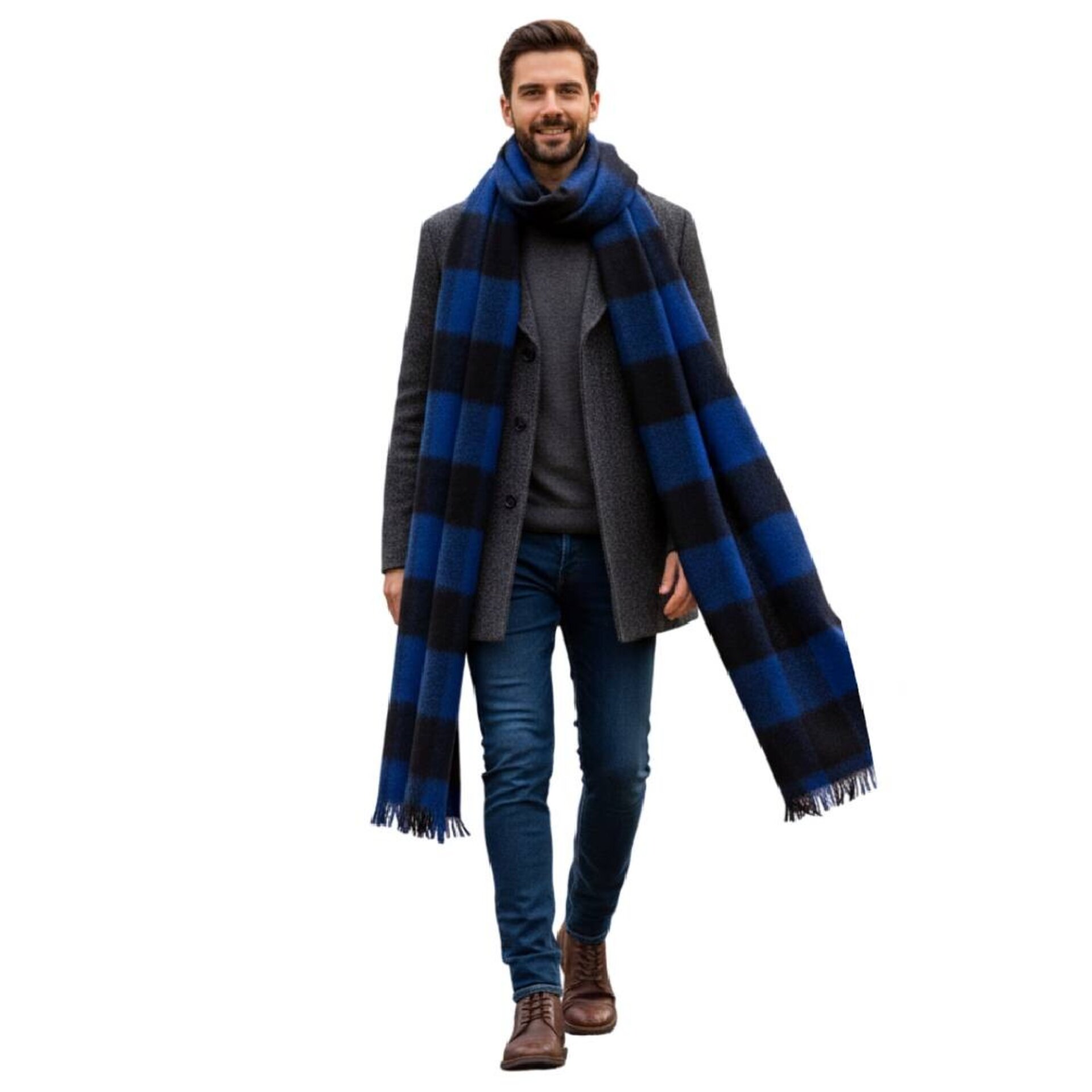 Bufanda Grande Unisex para Invierno 210X46CM - 9