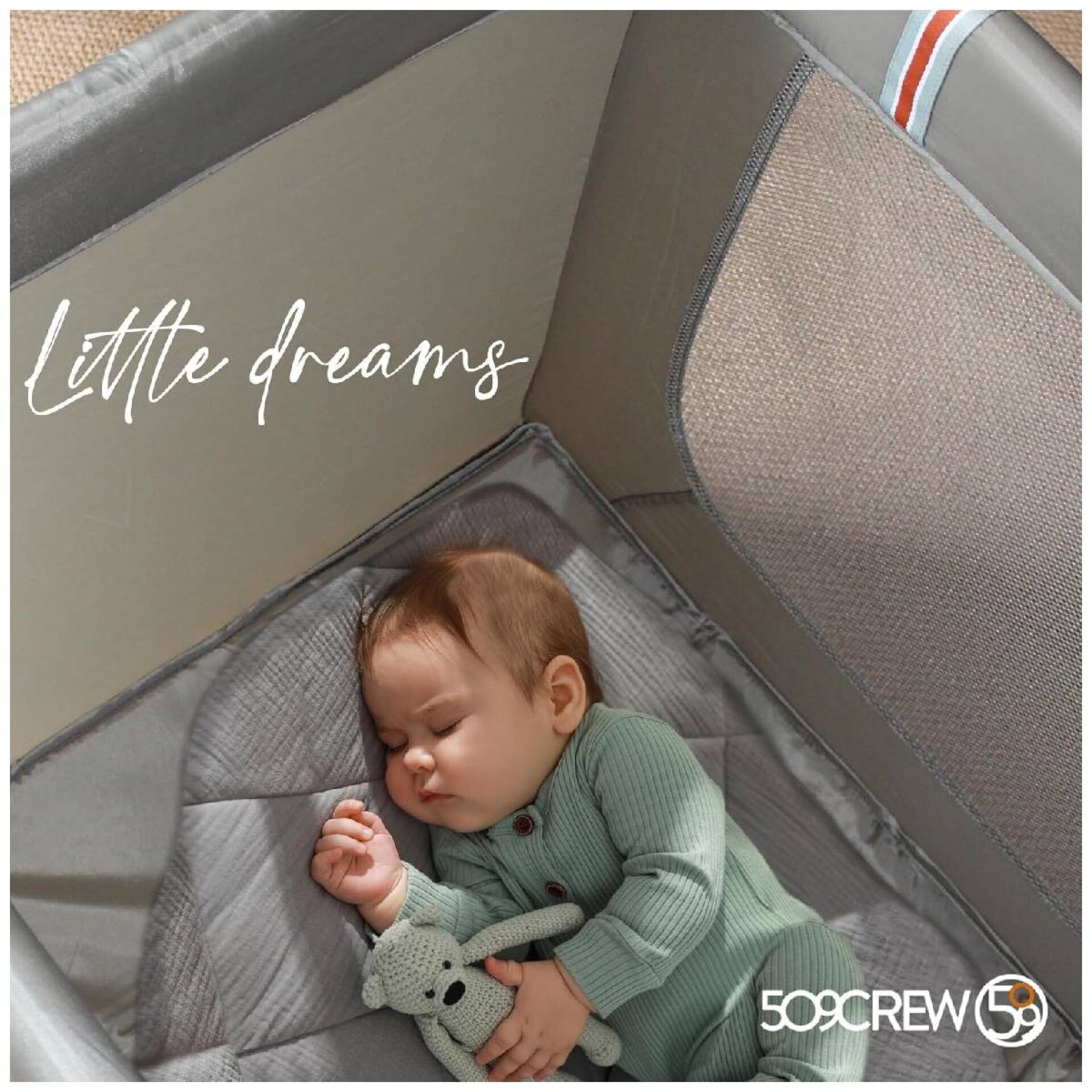 Cuna de bebé portátil de viaje, Cama plegable ajustable para Bebes hasta 15 kg - 10