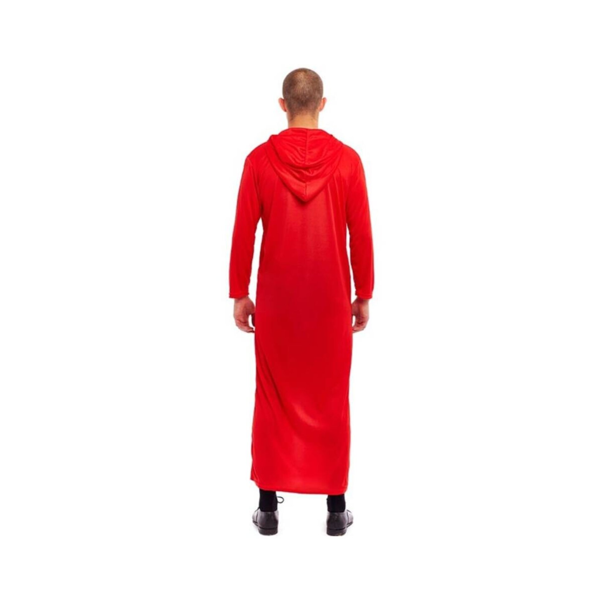 Túnica Roja con Capucha para disfraz Halloween Fiesta para Adulto Hombre Mujer - 2