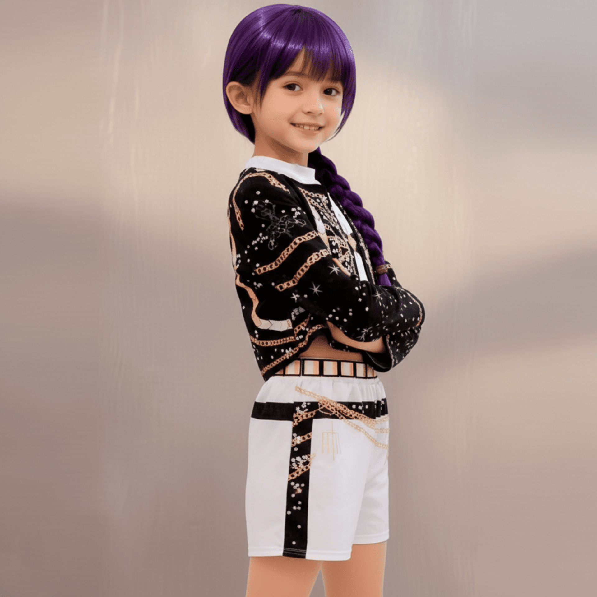 Disfraz K-pop - Demon Hunters - Traje Rumi, Mira y Zoey - Talla 4-12 años - 3