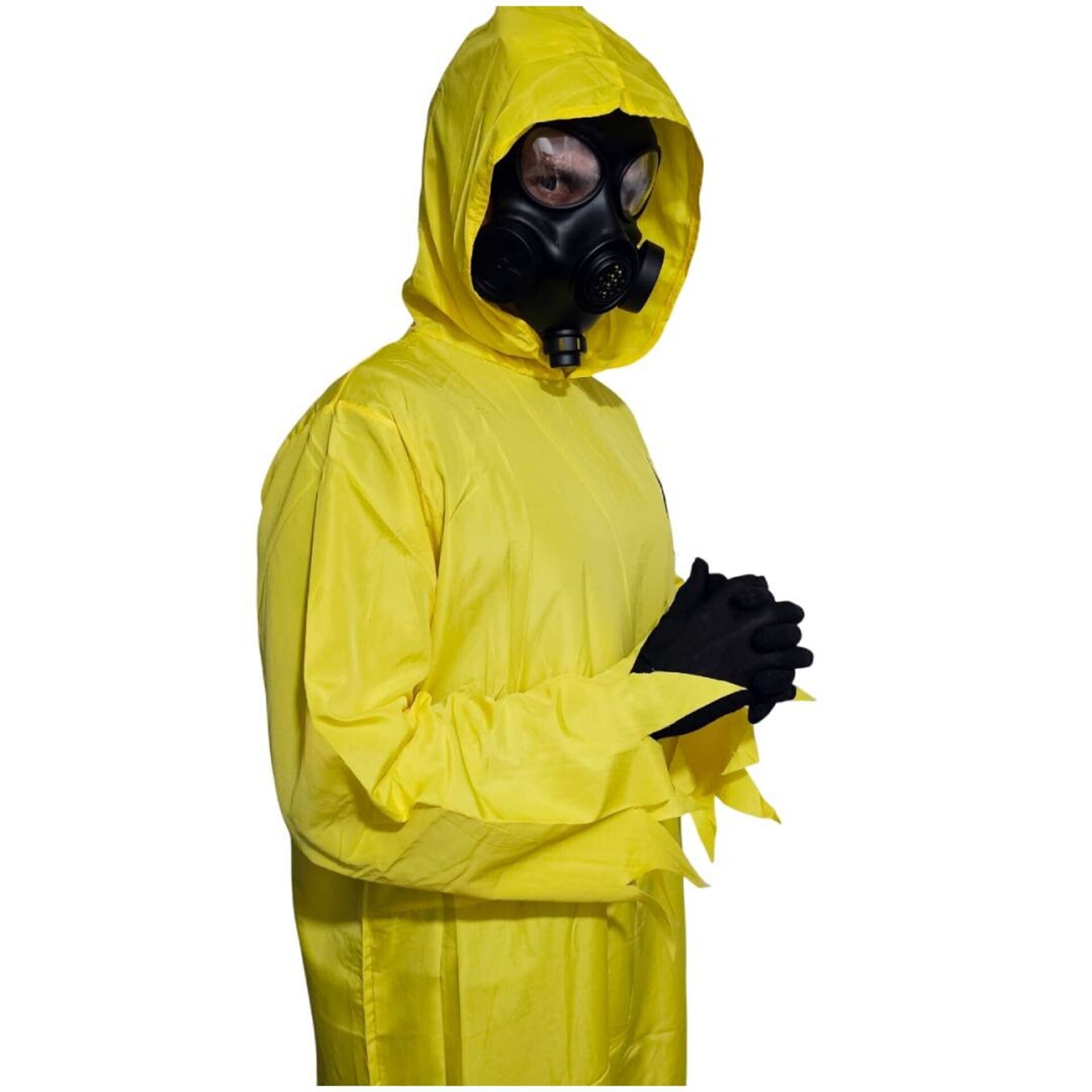 Disfraz Peligro Biológico Adulto | Halloween, Fiesta Temática | Máscara Antigás - 7