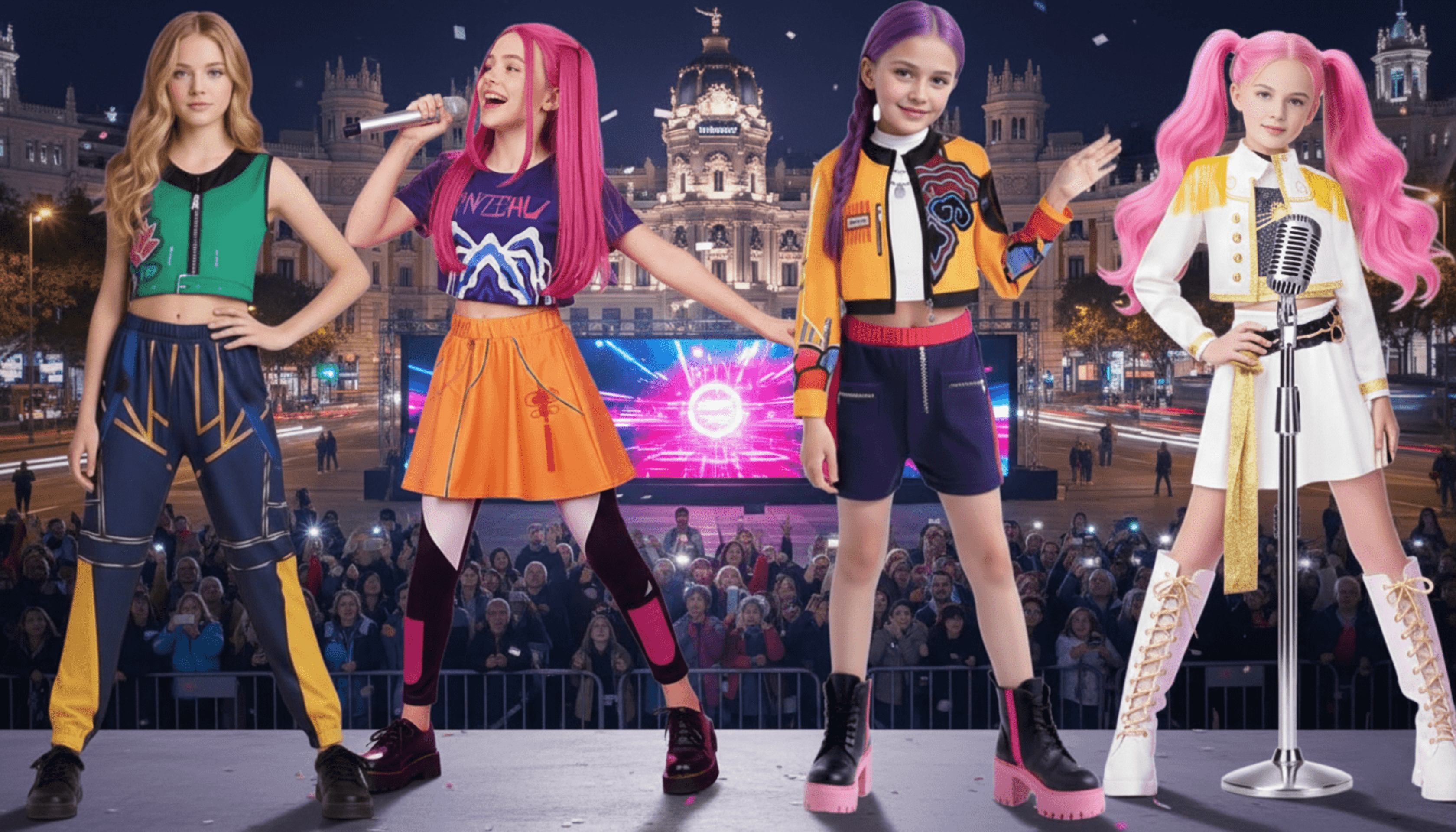 Disfraz K-pop - Demon Hunters - Traje Rumi, Mira y Zoey