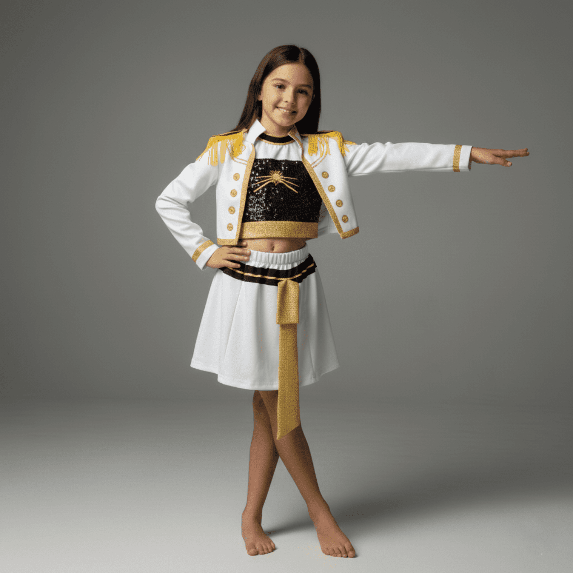 Disfraz K-pop Cazadoras - Zoey Mira y Rumi - Uniforme Niñas Grupo Demon Hunters - 2