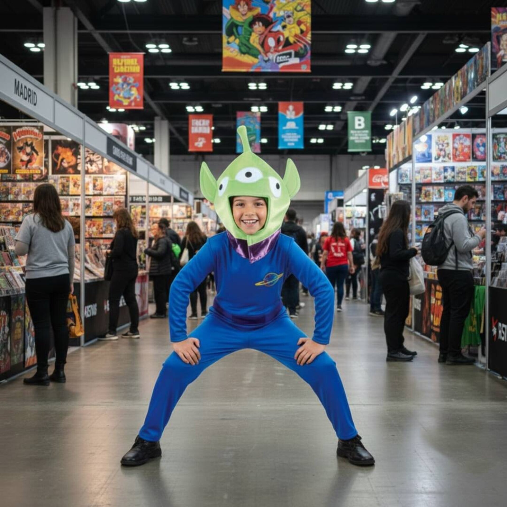 Disfraz Alien Marciano Toy Story Agente Espacial Mono Enterizo para niños - 4