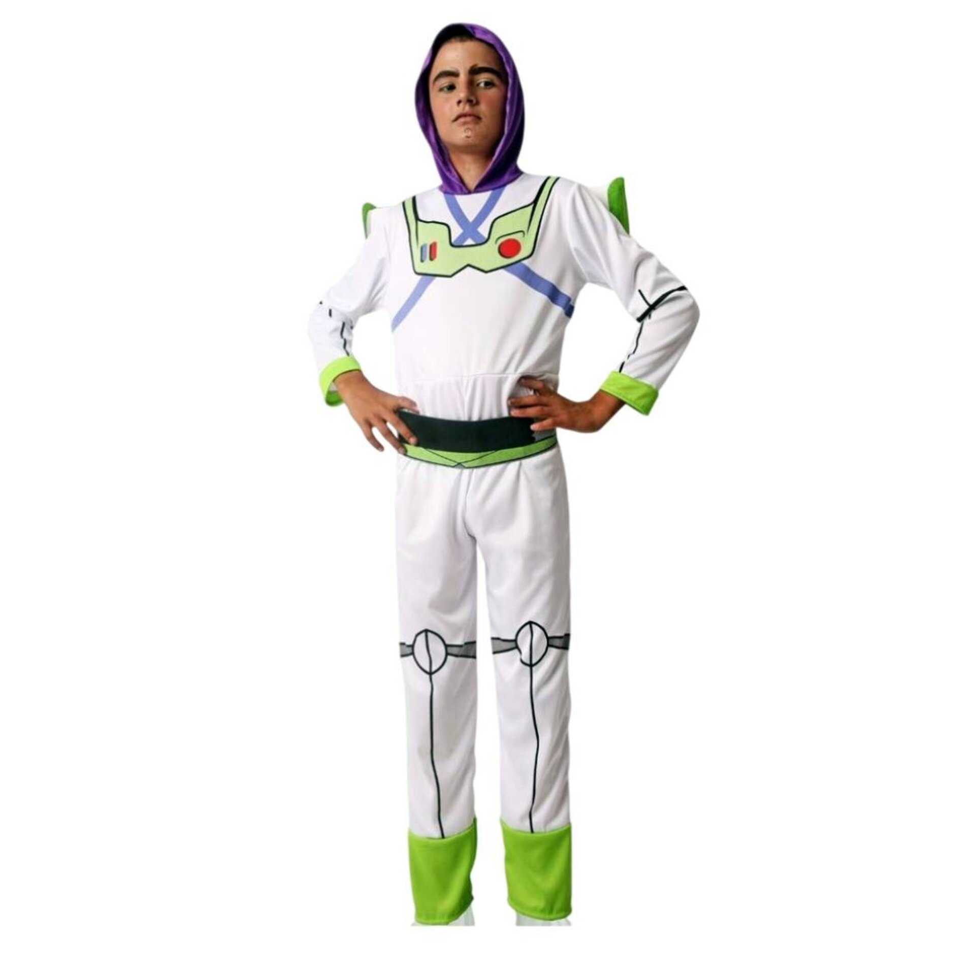 Disfraz de Guardián Galáctico para Niños - Mono Enterizo Con Capucha + Alas - 3