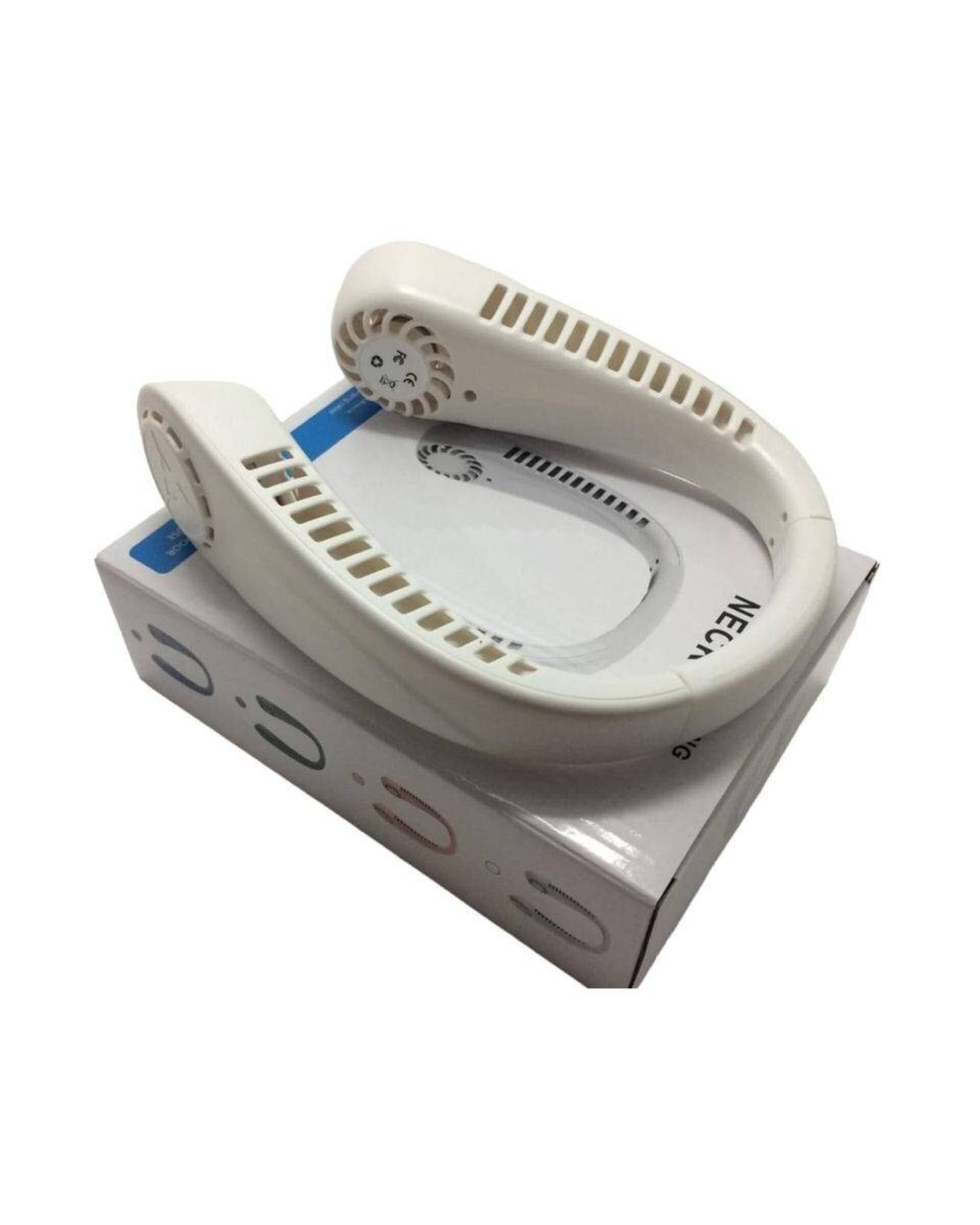 Ventilador de Cuello Portátil Recargable con USB Neck Fan Flexible - 9
