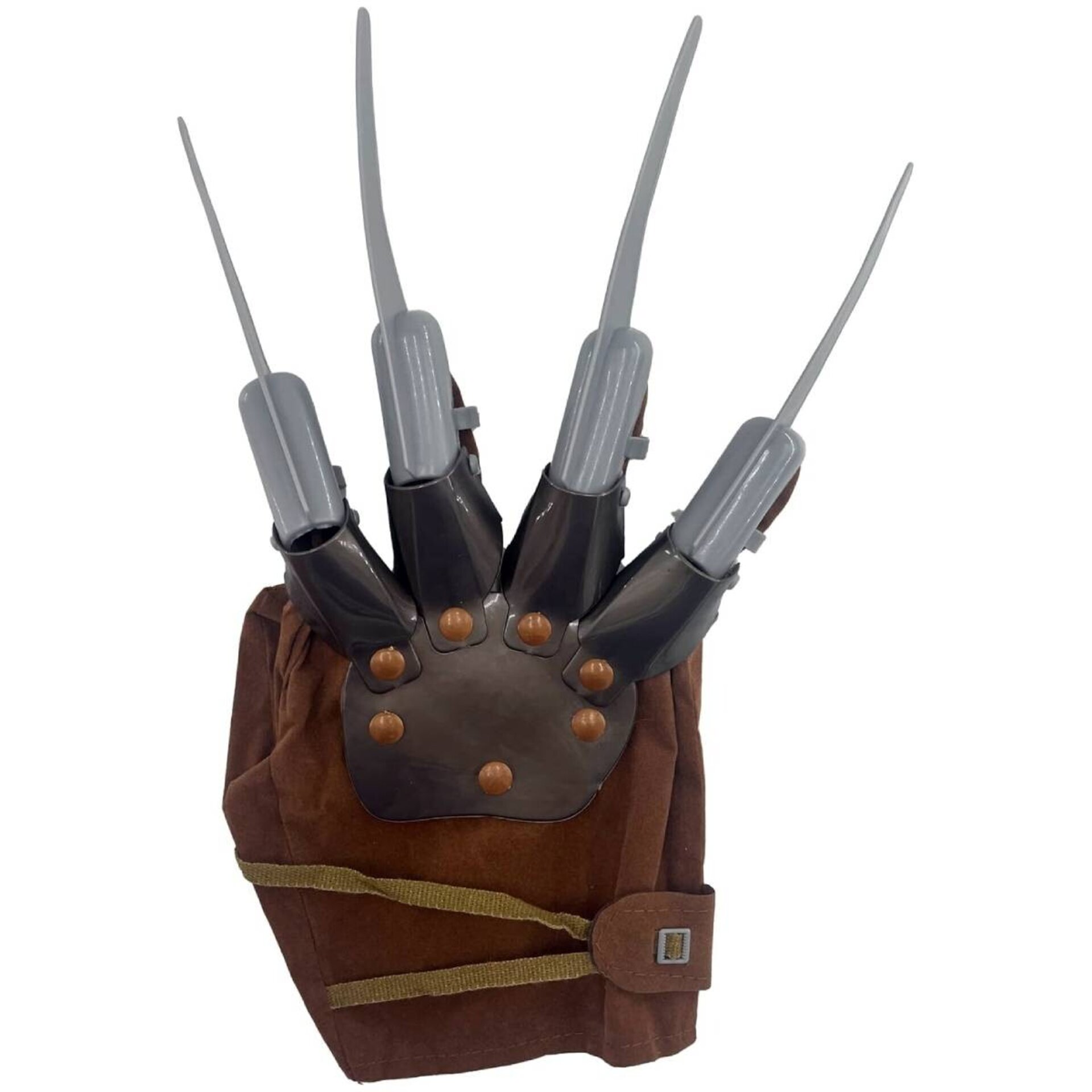 Freddy Krueger Garra Guante marrón talla única para disfraz Halloween Carnaval - 6