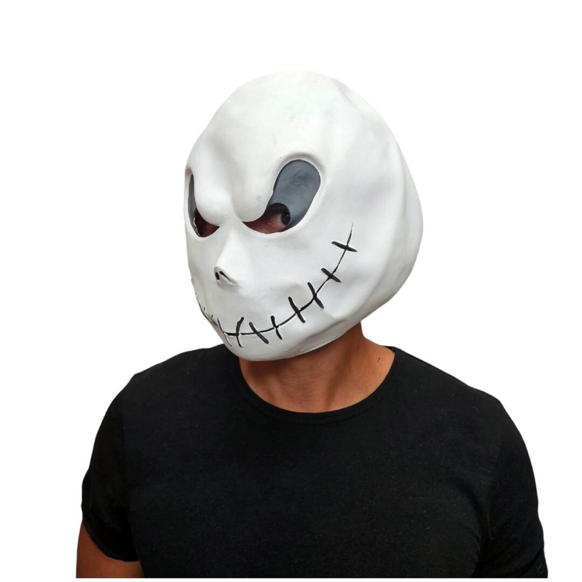 Máscara de Latex de Jack Skellington El Rey Calabaza Pesadilla antes de Navidad - 4