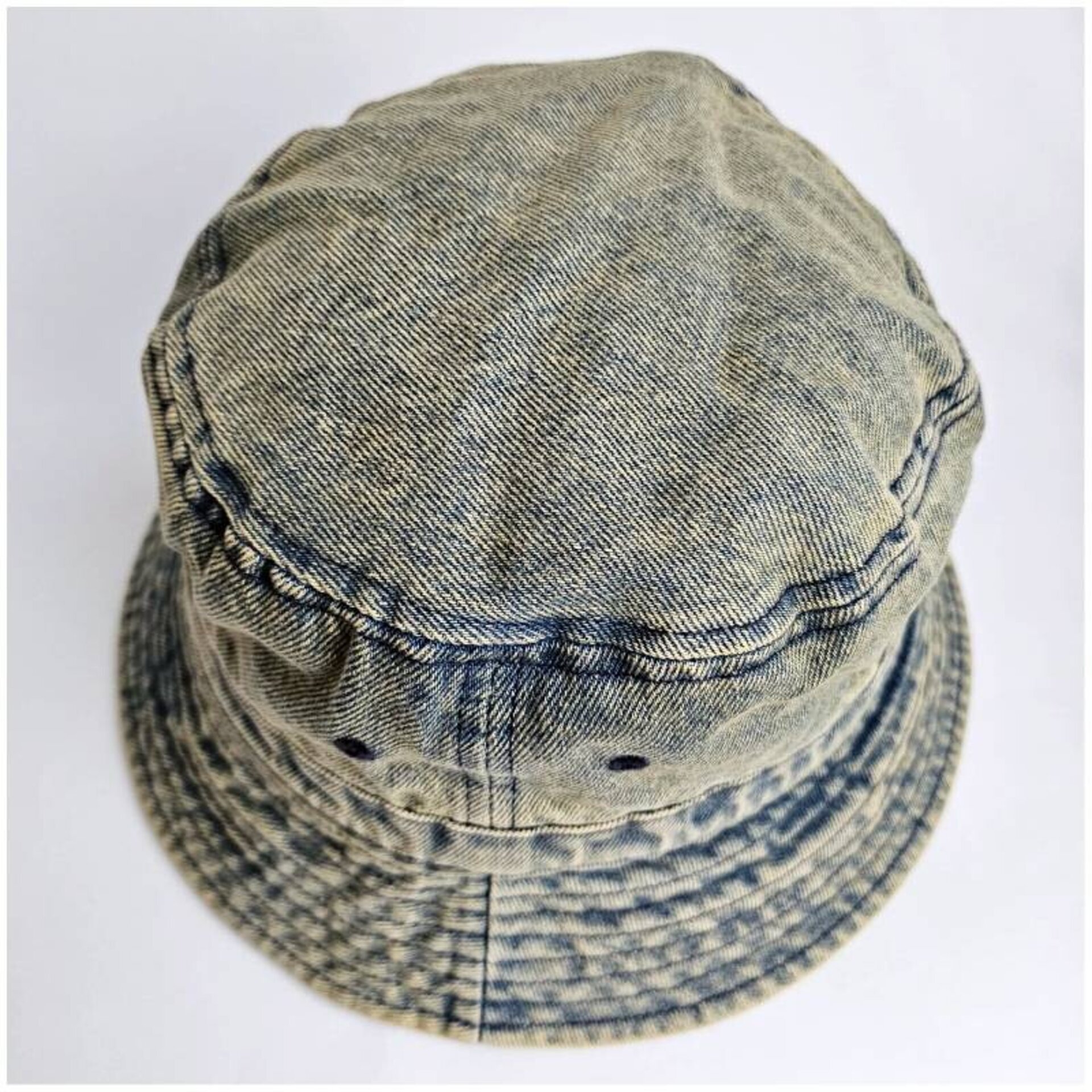 Sombrero Pescador Bucket Hat Gorro Jean Denim Vintage Unisex para Adulto - 6