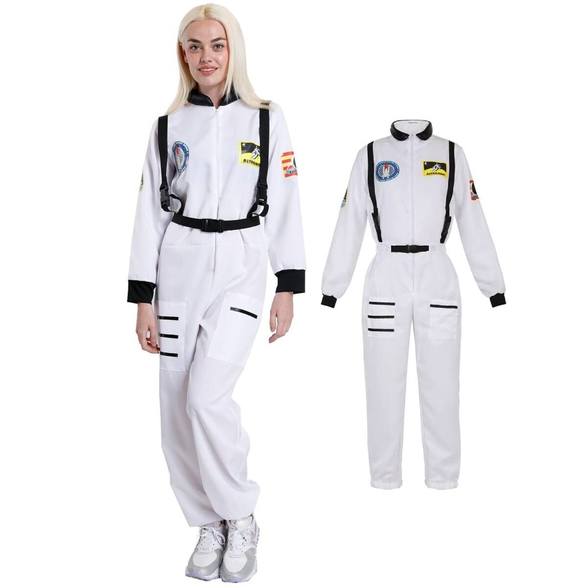 Disfraz Astronauta Mujer Traje Espacial para Adulto Fiesta Halloween Carnaval - 5