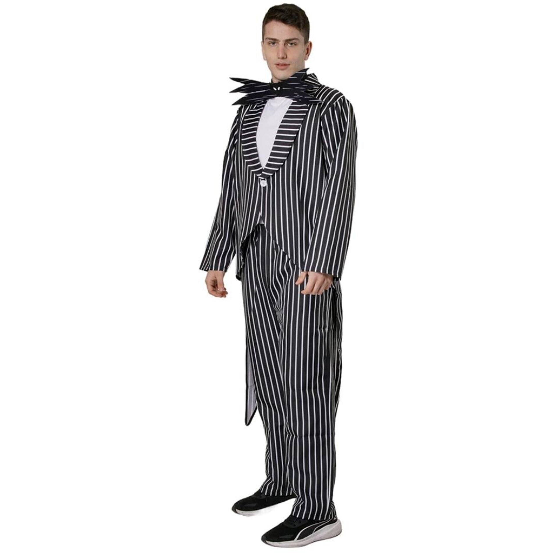 Disfraz Jack Skellington Hombre Traje Rey Calabaza Pesadilla antes de Navidad - 1