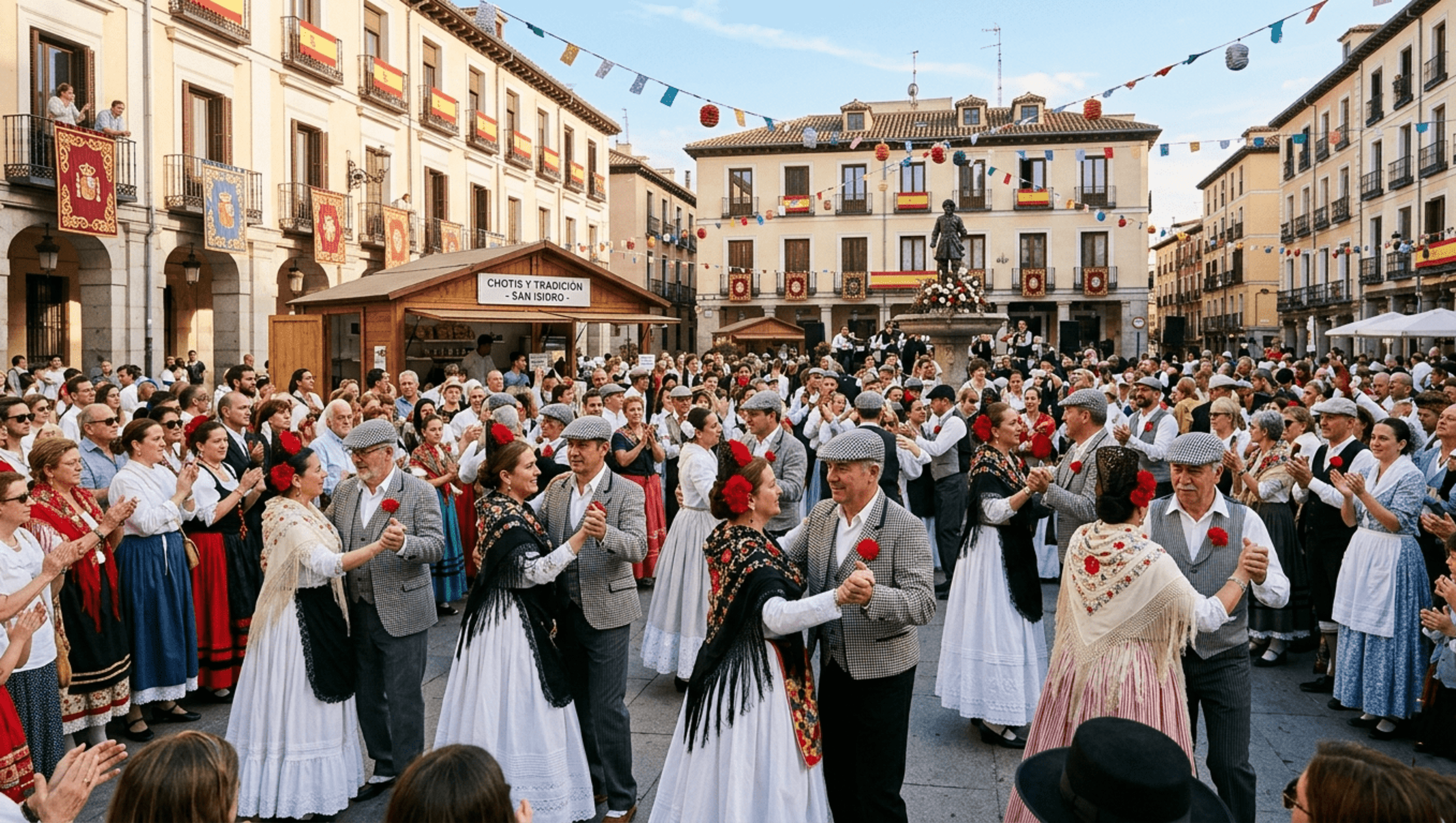Tradición Castiza: Moda de San Isidro para Toda la Familia