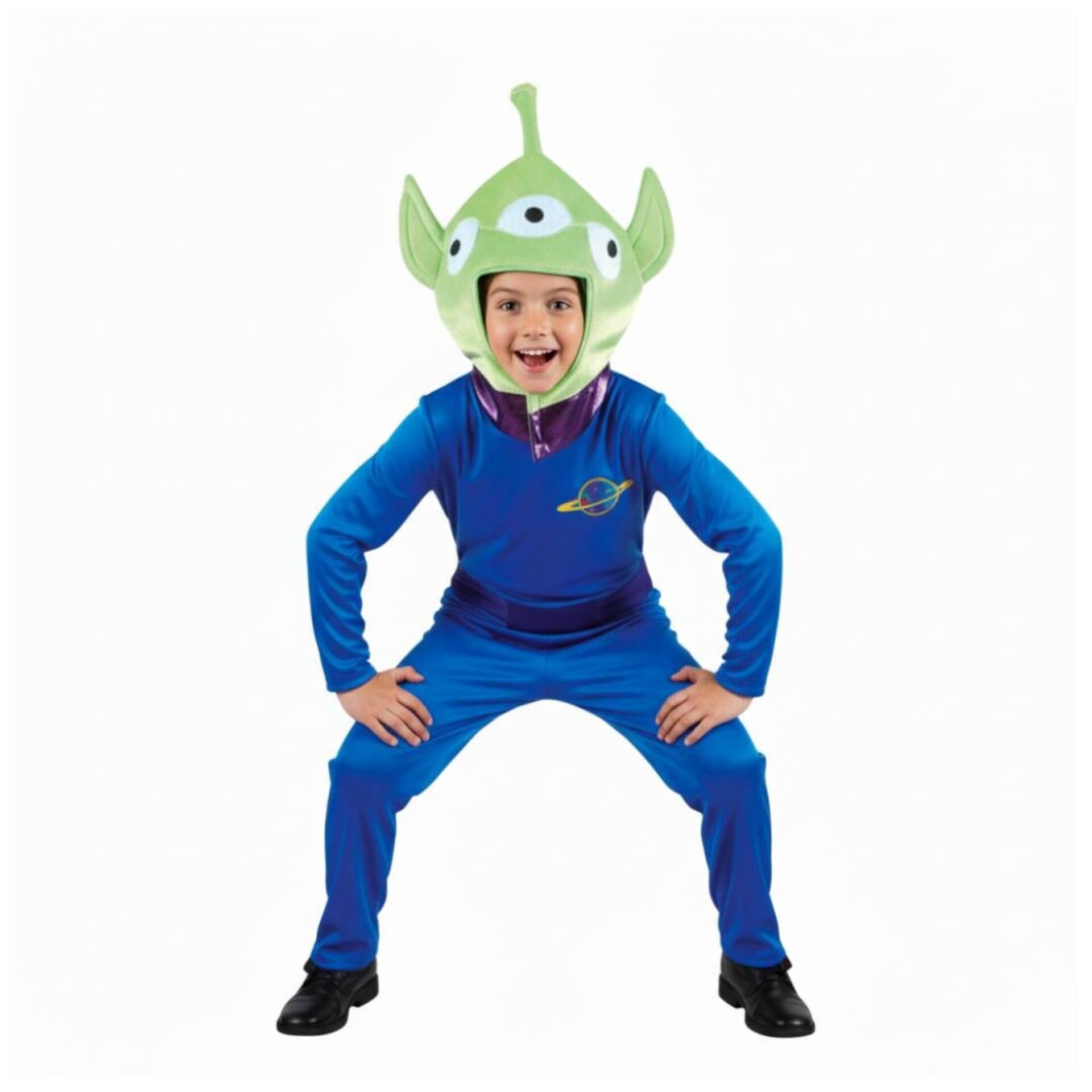 Disfraz Alien Marciano Toy Story Agente Espacial Mono Enterizo para niños - 6