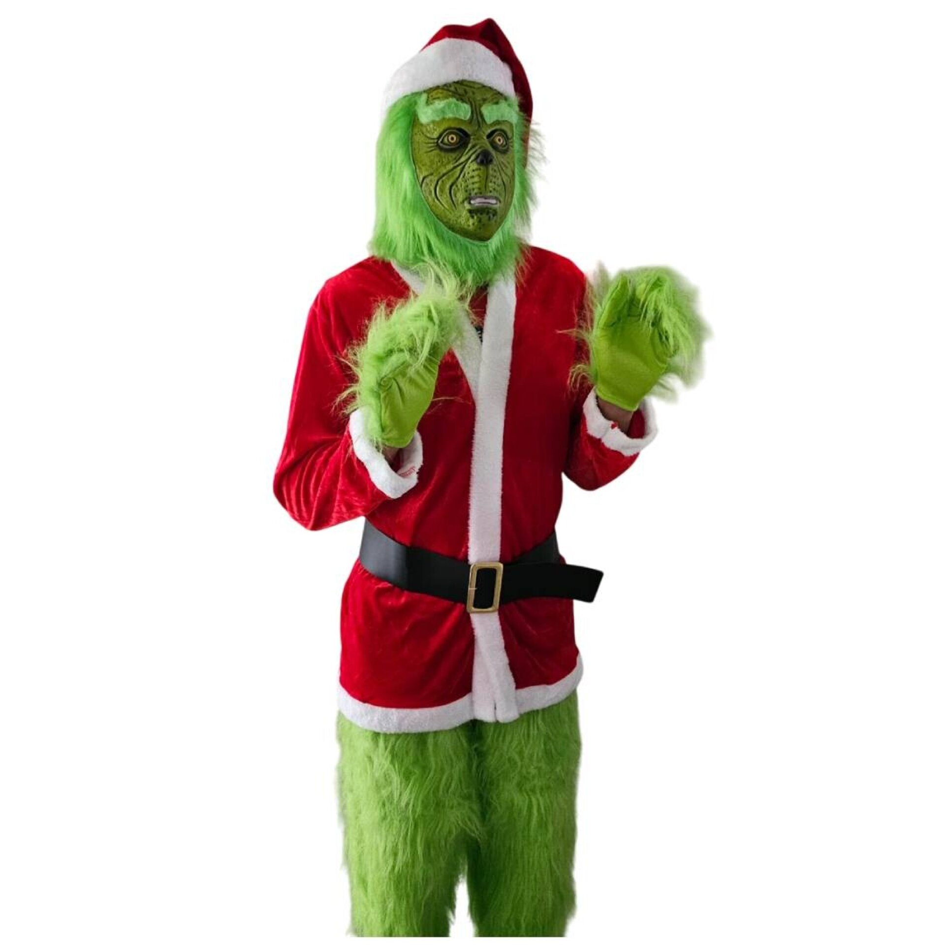 Disfraz El Grinch Monte Crumpit Traje Navidad Hombre Adulto - 14