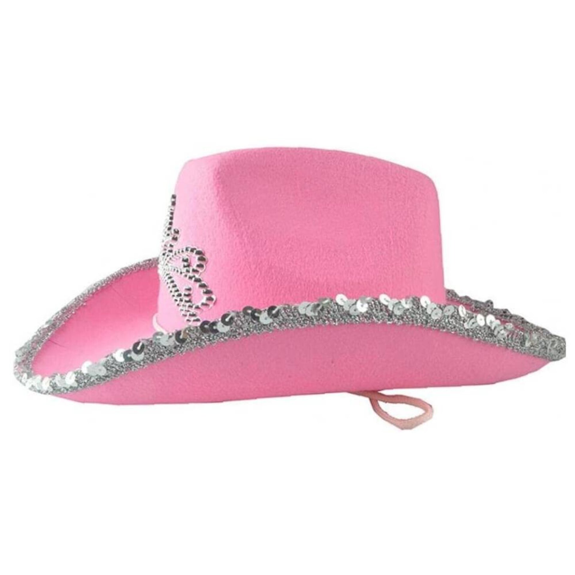 Set de Vaquera Rosa Premium: Sombrero Cowgirl, Gafas de Sol, Bandana - 4