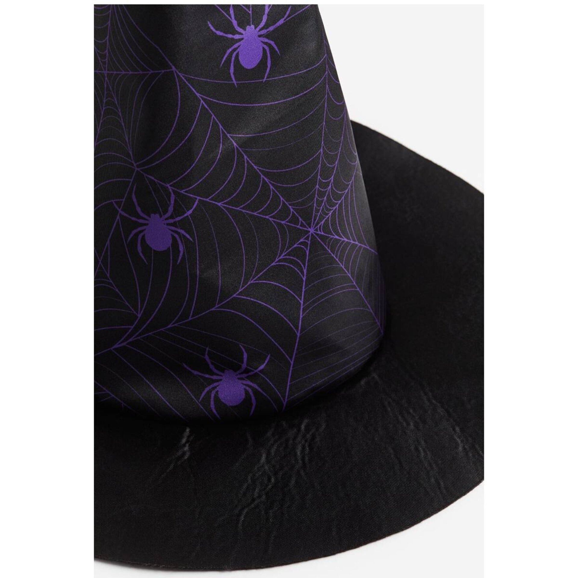 Disfraz de bruja Vestido negro con Sombrero para niñas - 2