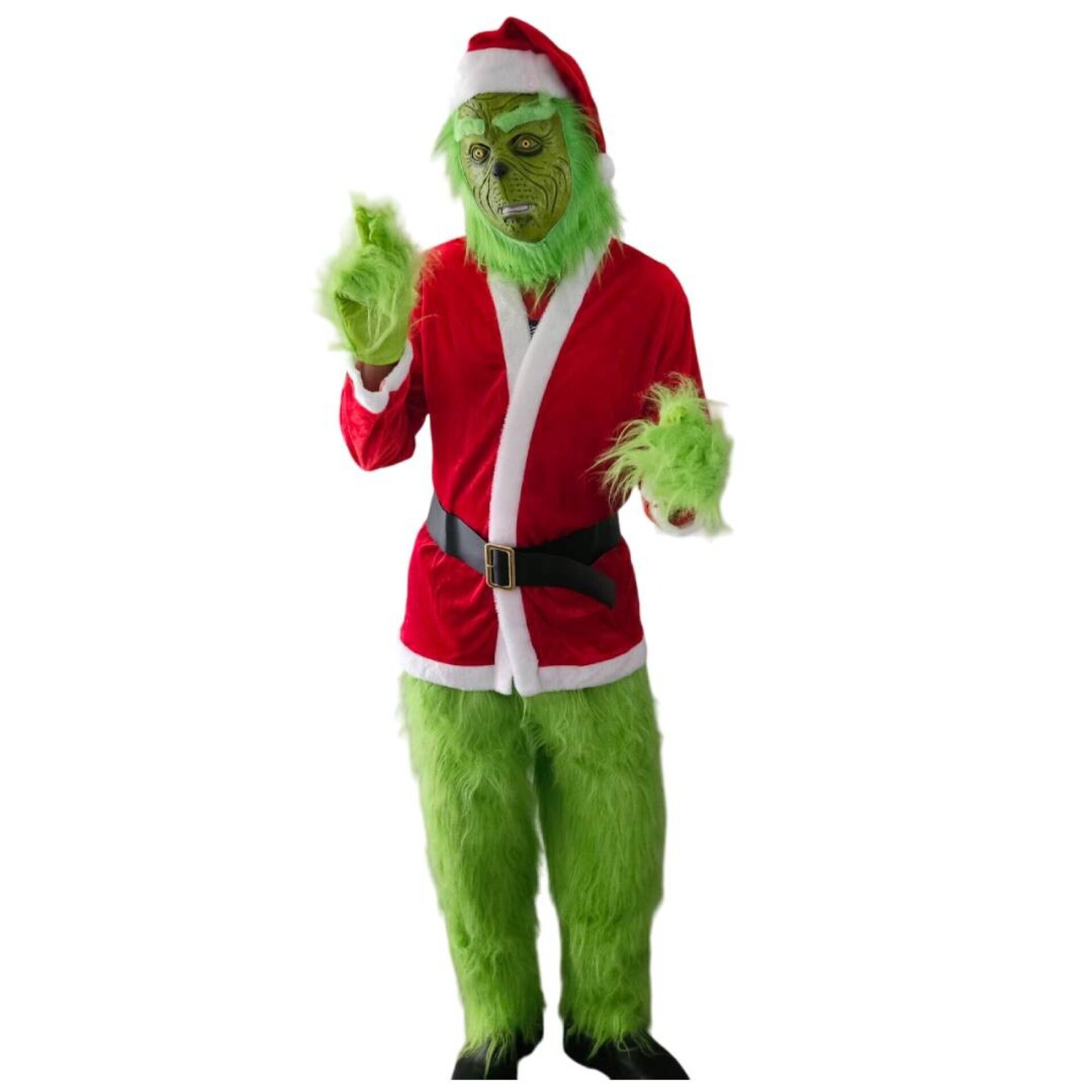 Disfraz El Grinch Monte Crumpit Traje Navidad Hombre Adulto - 12