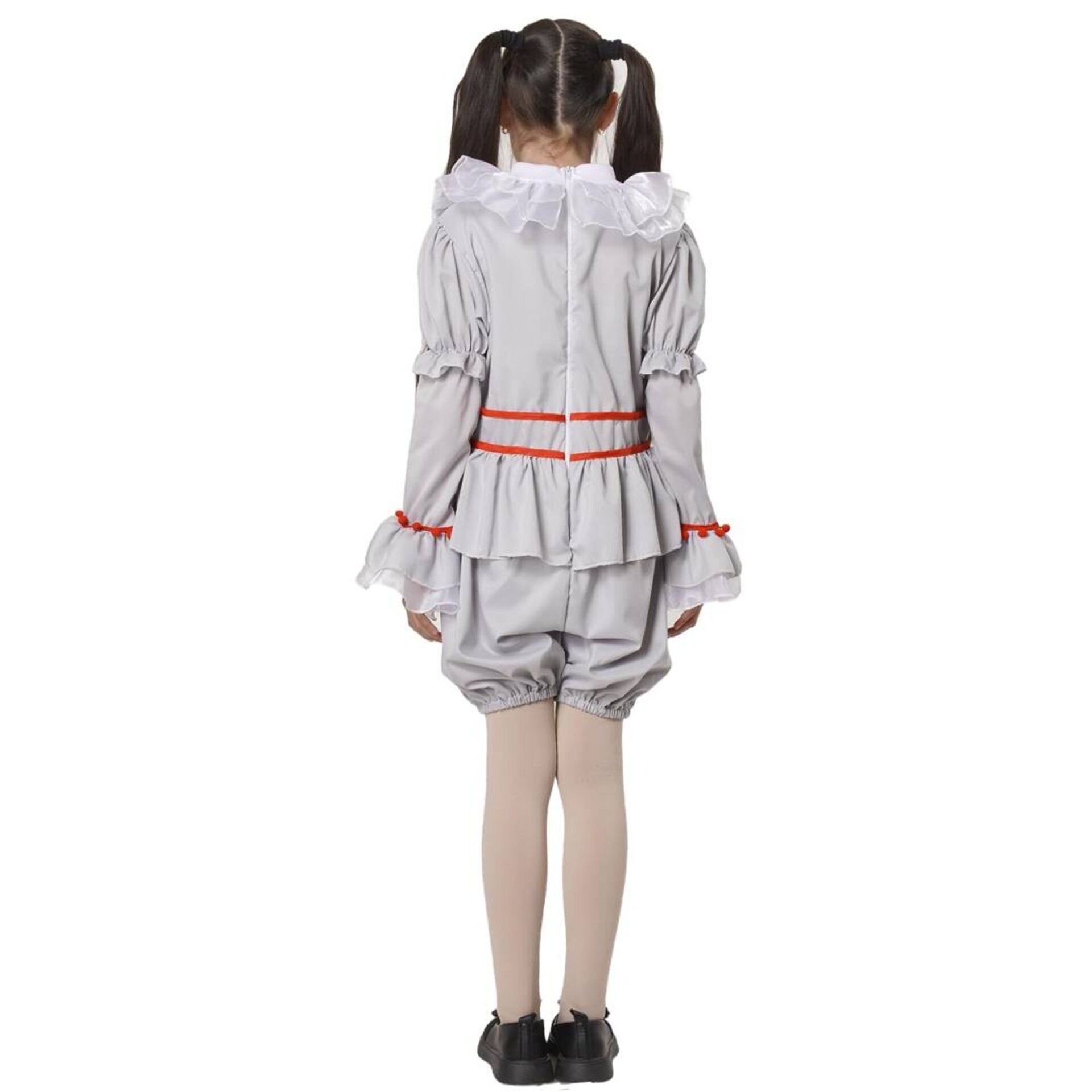 Disfraz de Payasa Terrorífica para Niñas Pennywise Payaso IT Halloween Carnaval - 8