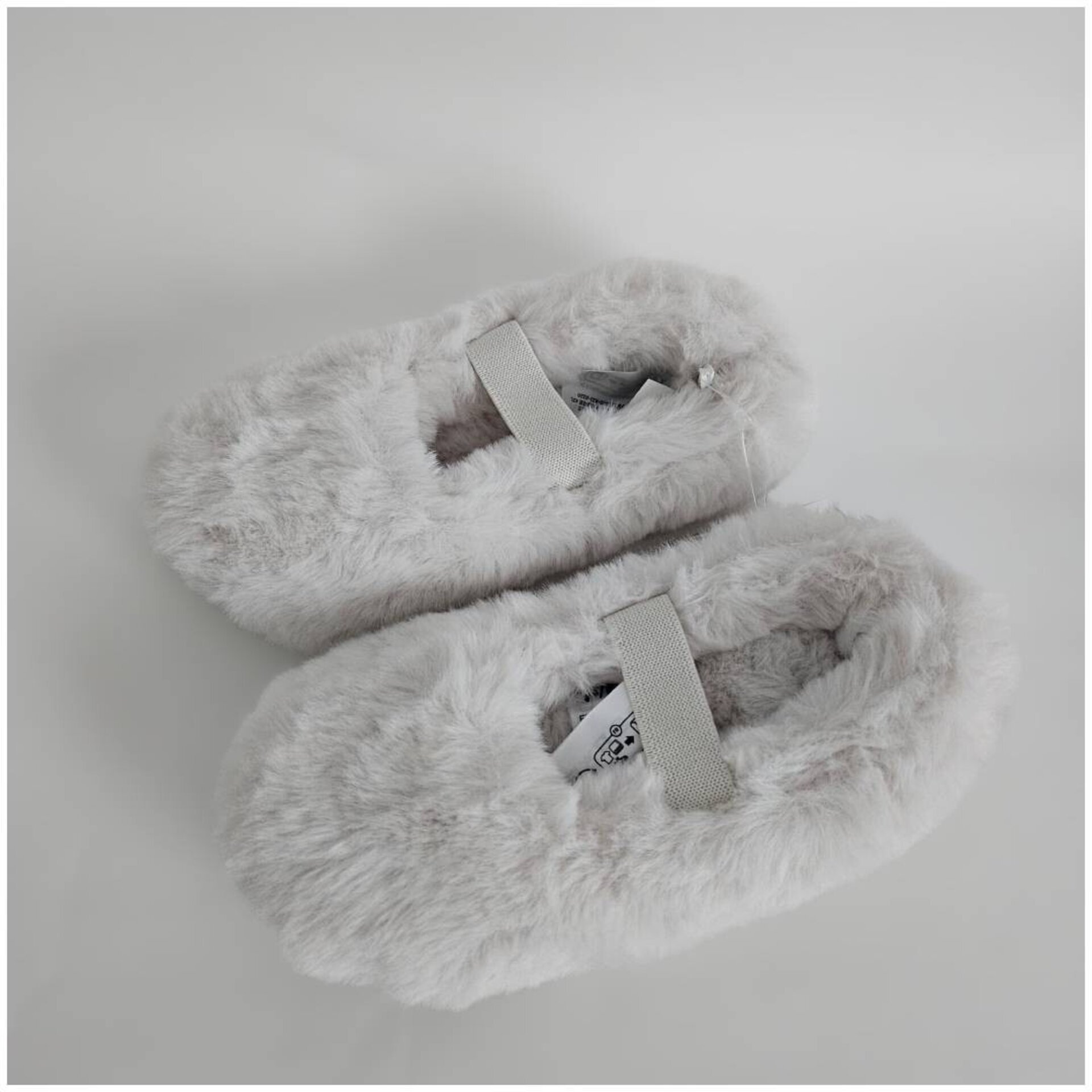 Zapatillas Ballet Esponjosas Niñas | Blanco | Tallas 25-28 | Térmicas - 2